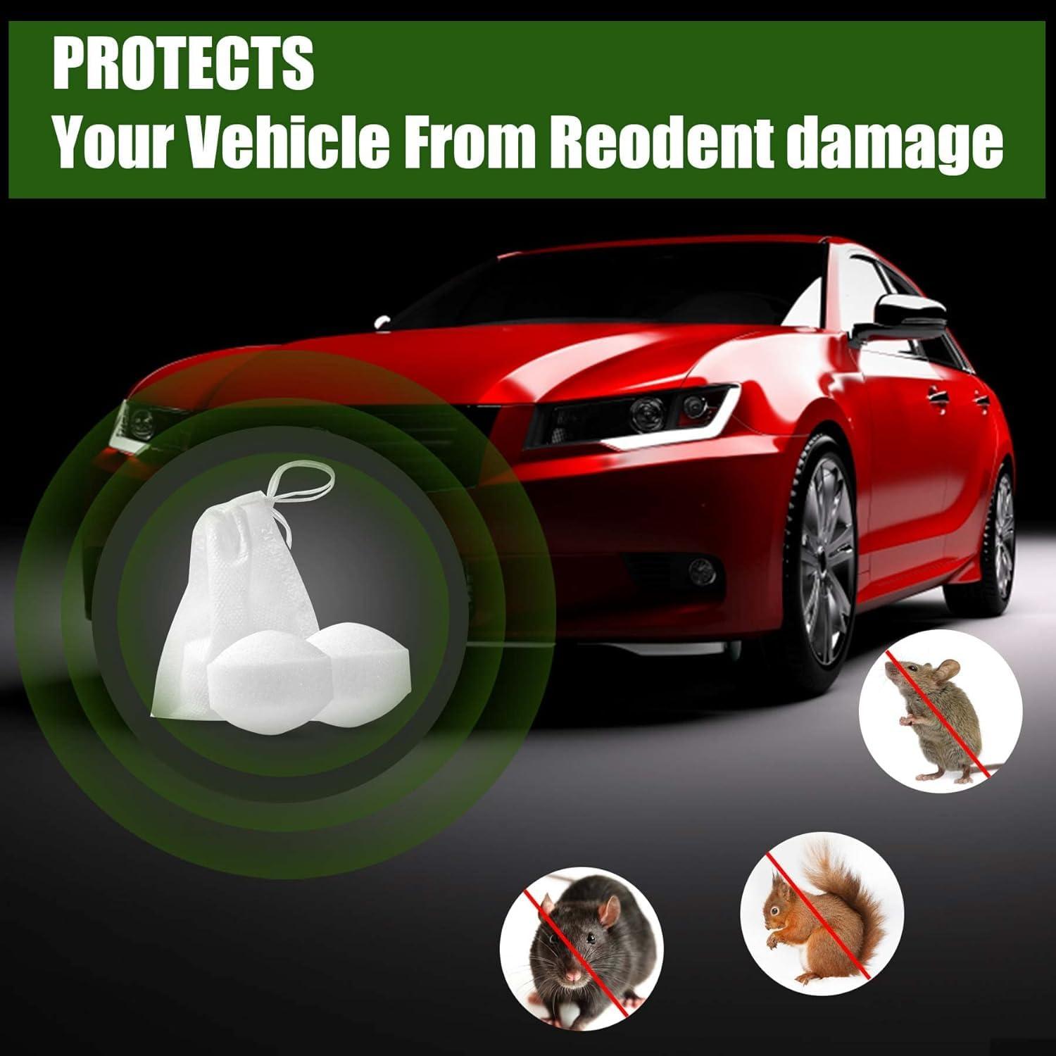 36 Pack Natural Mouse Repellent Peppermint Oil to Repel Mice and Rats, Rodent Rat Repellent for Car Engines Home Indoor & Outdoor, Mice Squirrel Deterrent Pet & Humans Safe - Image 3