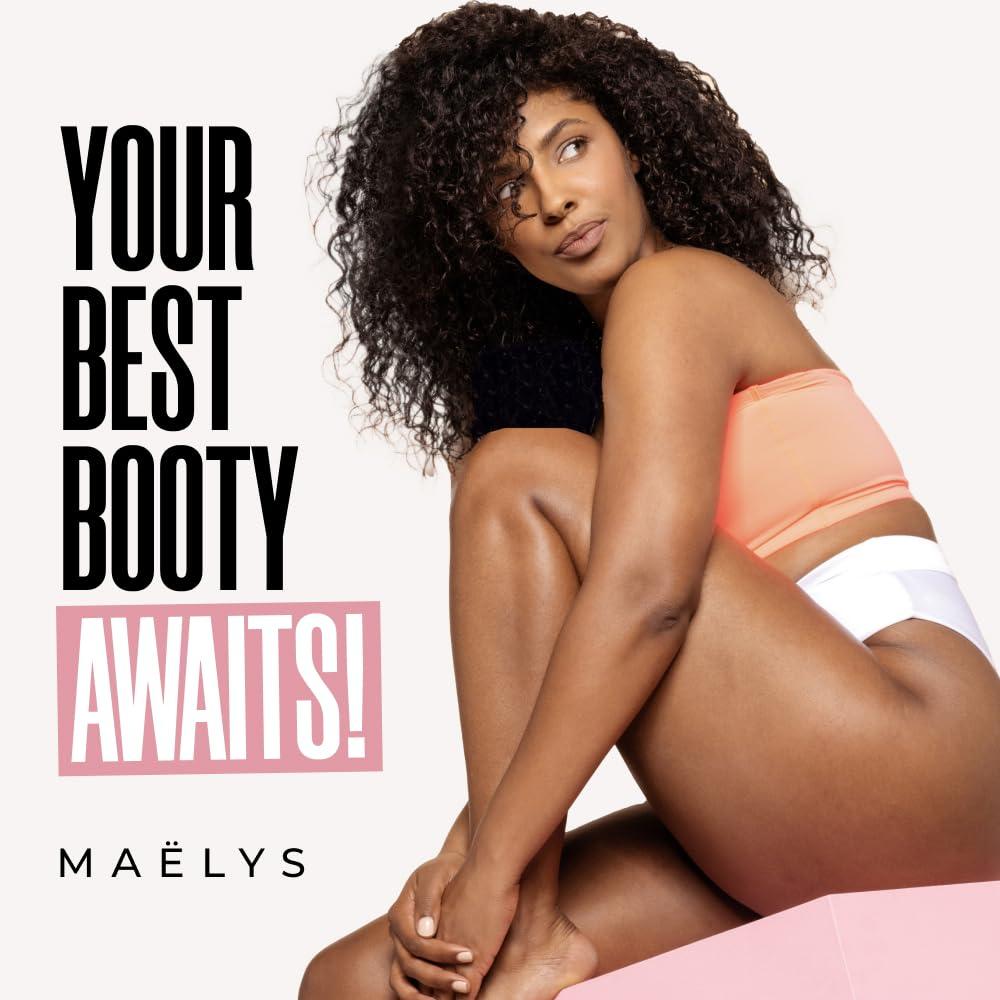 MAËLYS Cosmetics GET-CHEEKY Enriched Cellulite Oil - Shea Butter & Vitamin E Target the Look of Fatty Skin & Reduce The Appearance Of Cellulite - Image 2