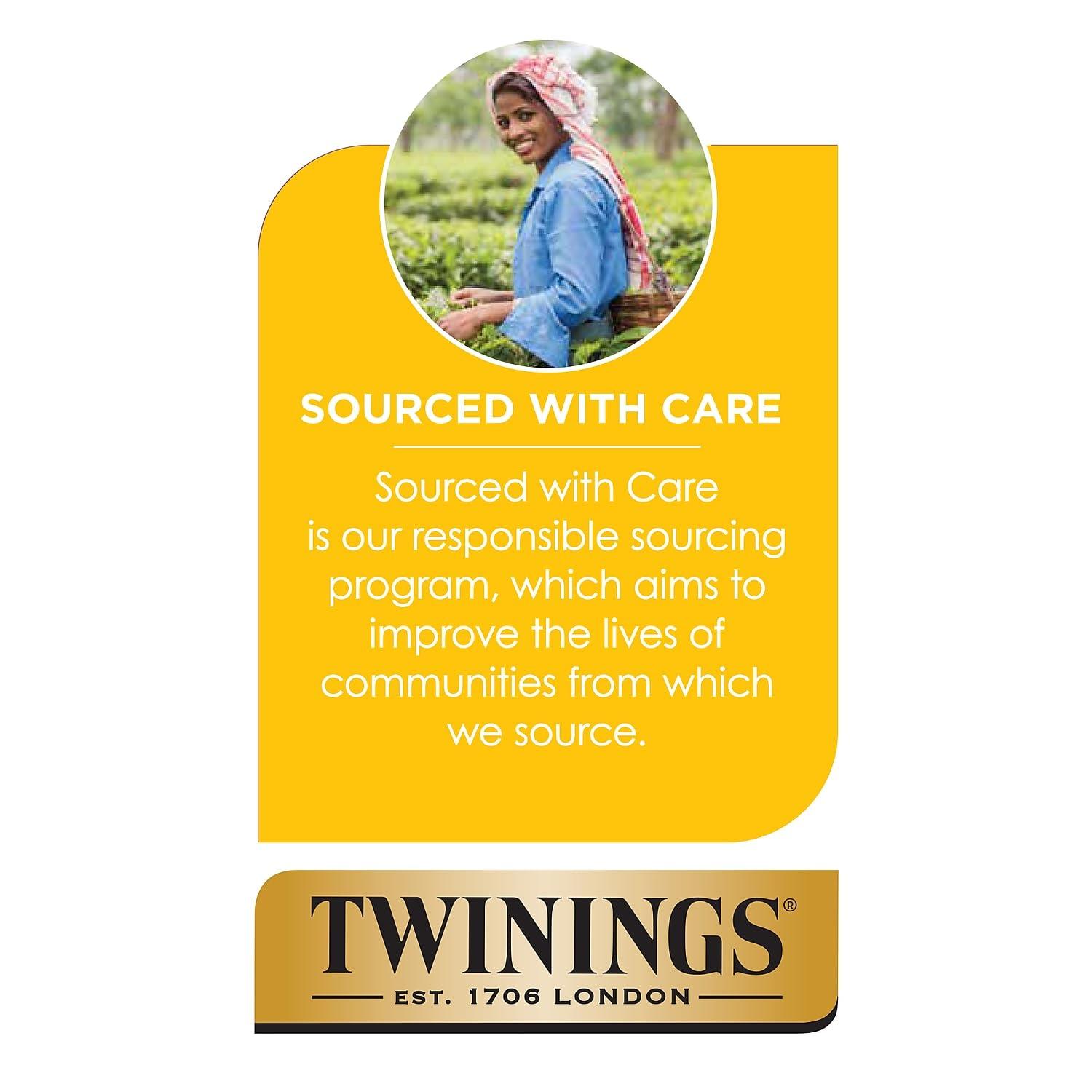 Twinings Classics Naturally Decaffeinated English Breakfast Tea -- 25 Count (Pack of 1) - Image 9