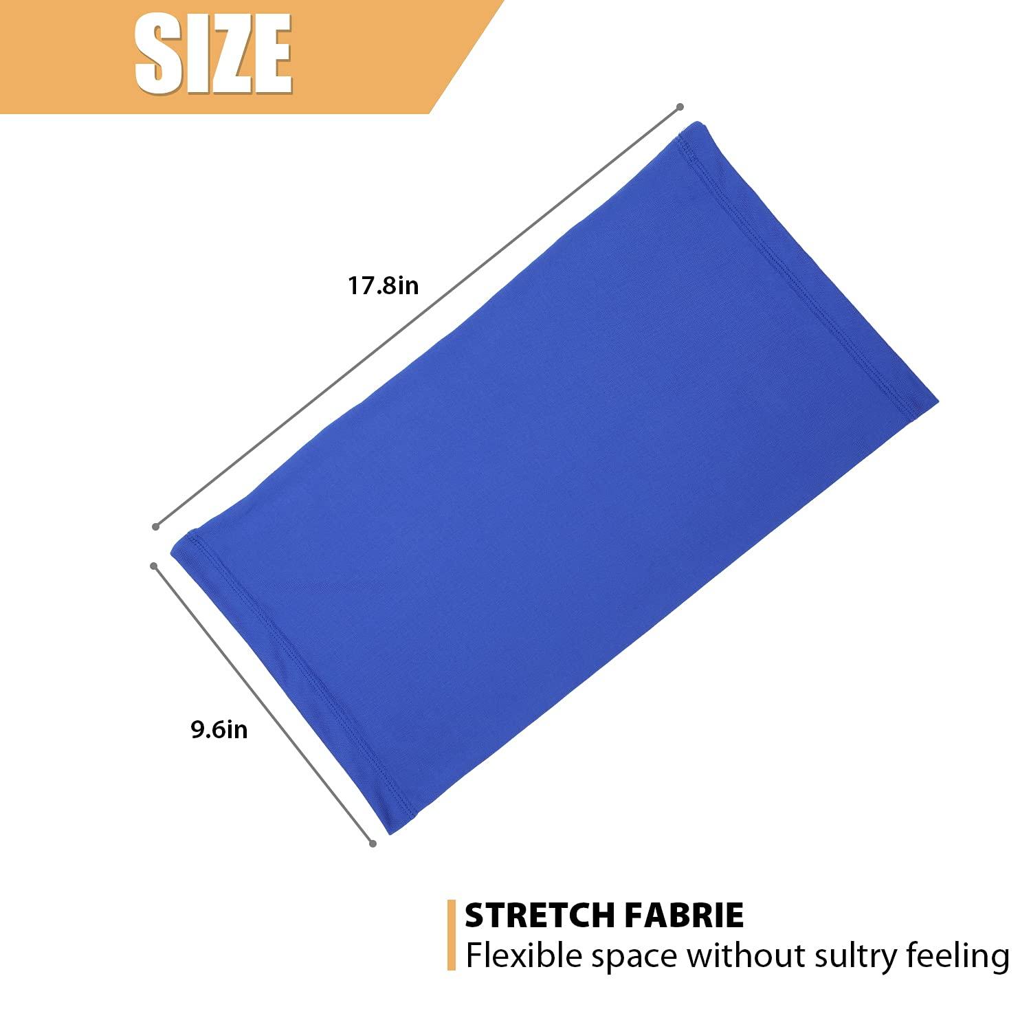 Neck Gaiter Bandana Face Mask: Sun Cooling Scarf Gator Cover Head for Men Women - Image 7