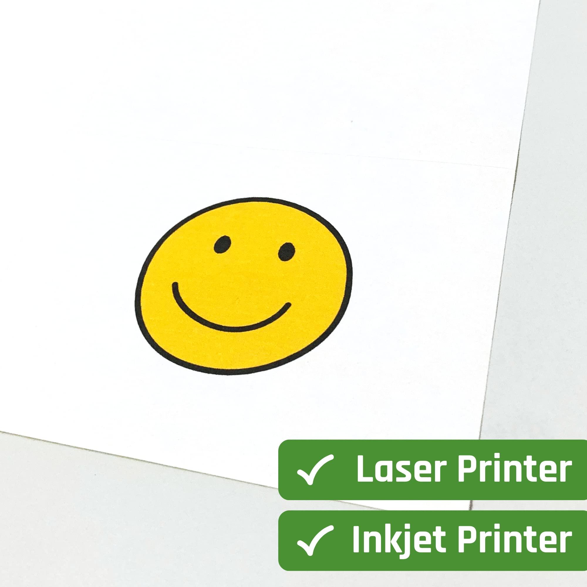 40 Sheets, 4" x 5" - Large Printable Shipping Labels, for Laser/Inkjet Printers - Matte White - Image 8