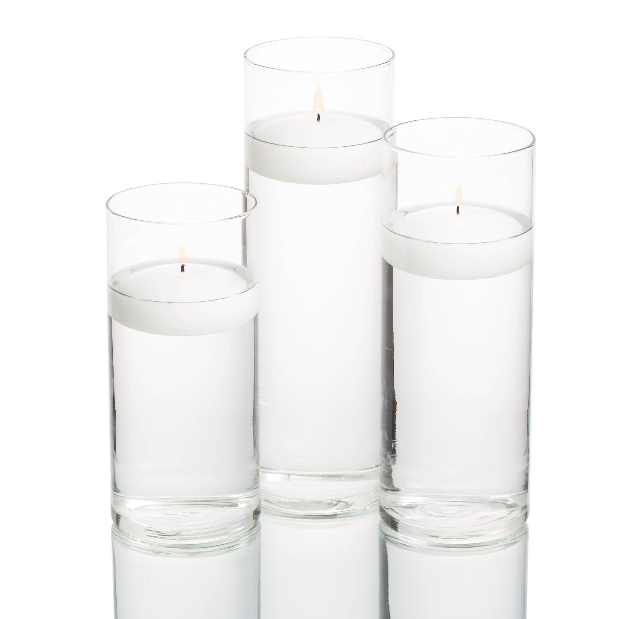 Eastland Glass Cylinder Vases 36 Pack. 7.5" | 9" | 10.5" Heights. Perfect Wedding Event Restaurant Church Decor - Image 3