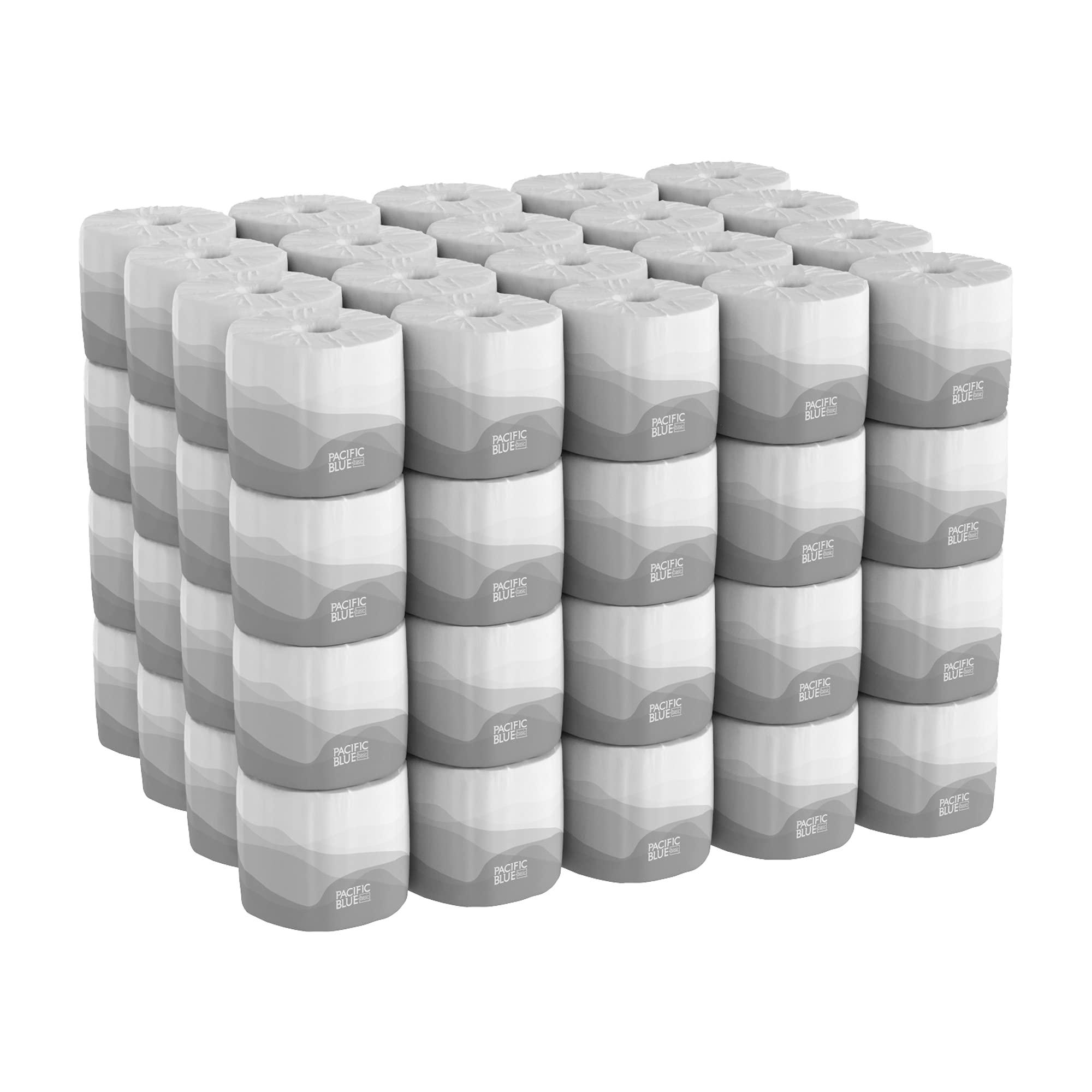 PACIFIC BLUE SELECT STANDARD ROLL EMBOSSED 2-PLY TOILET PAPER BY GP PRO (GEORGIA-PACIFIC), 80 ROLLS PER CASE - Image 2