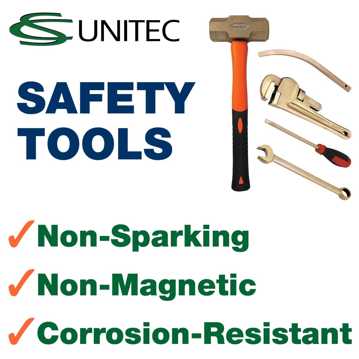 CS Unitec | Non-Sparking Aluminum Bronze Square Shovel | TUV Certified | Non-Magnetic | Nupla Handle | 230 X 270 mm | Corrosion Resistant | EX1005-270A - Image 8