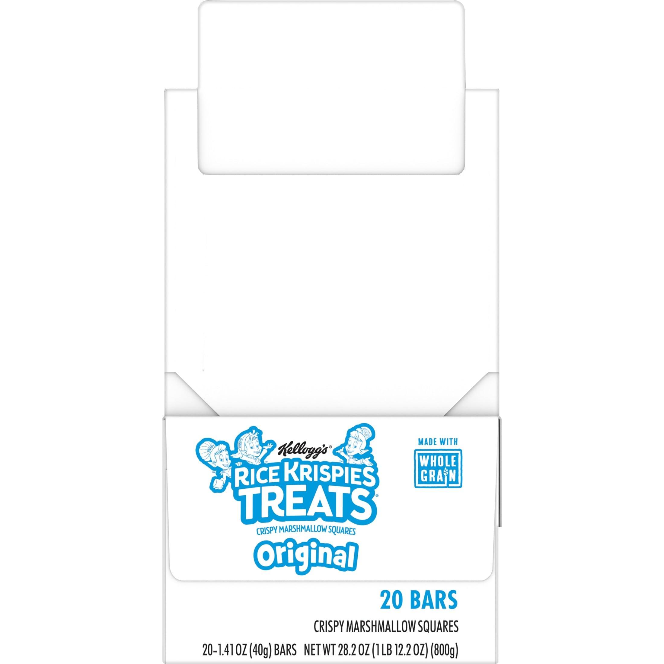Kellogg’s Rice Krispies Treats, Crispy Marshmallow Squares, Original, Made With Whole-Grain, Bulk Size (Pack of 80, 1.41 oz Bars) - Image 8