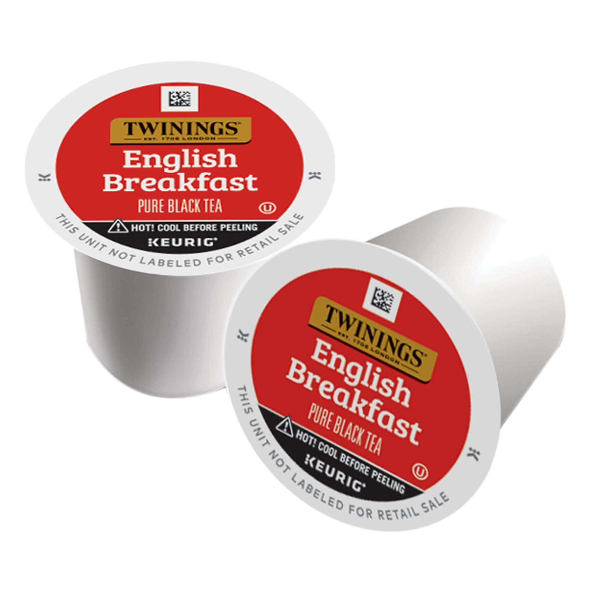Twinings English Breakfast Black Tea K-Cup Pods for Keurig, 24 Count (Pack of 1), Smooth, Flavourful, Robust, Caffeinated, Enjoy Hot or Iced - Image 2