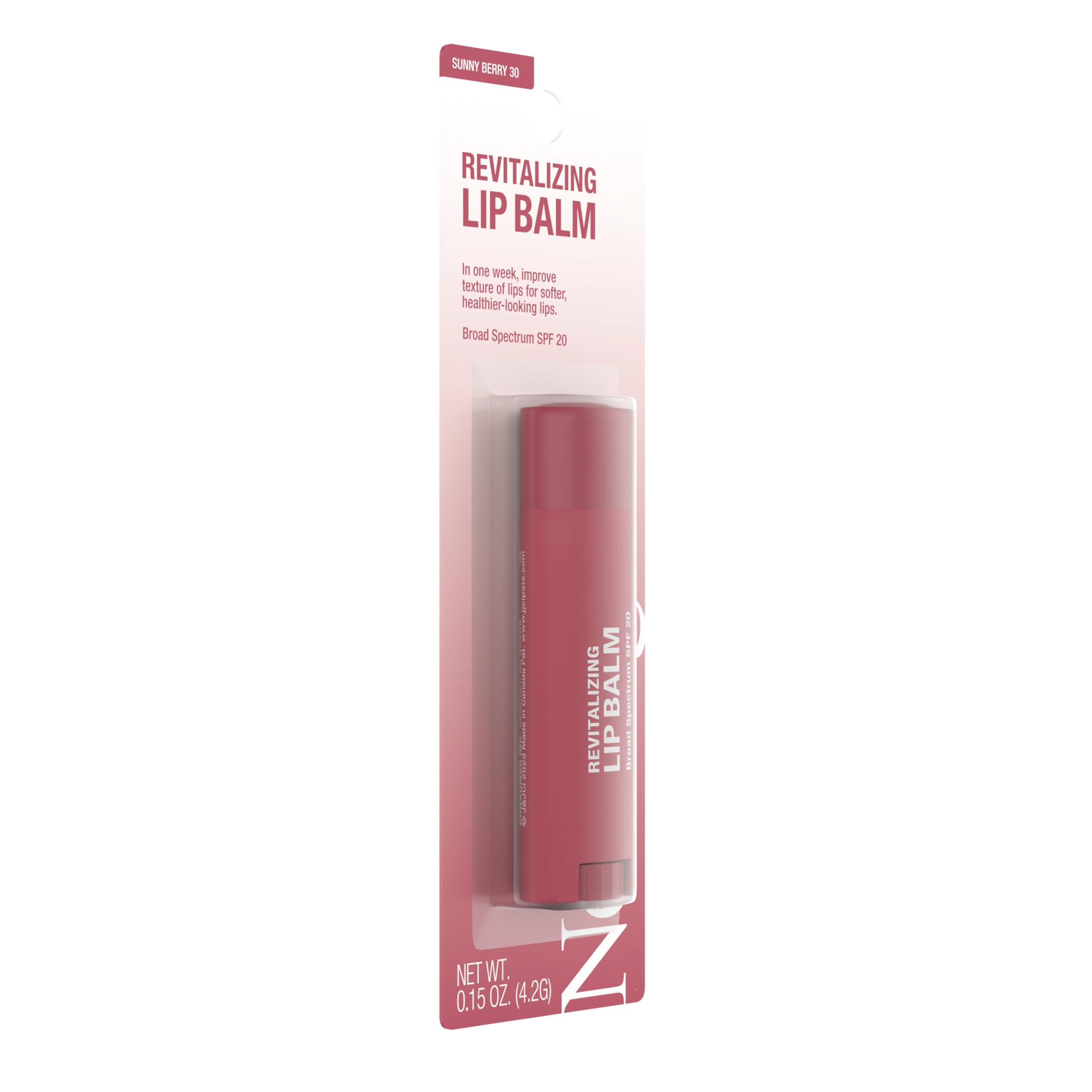 Neutrogena Revitalizing Tinted Lip Balm Broad Spectrum SPF 20 Sunscreen, Moisturizing Lip Balm with a Sheer Tint for Softer, Smoother, Healthier-Looking Lips, Sheer Sunny Berry 30, .15 oz - Image 5