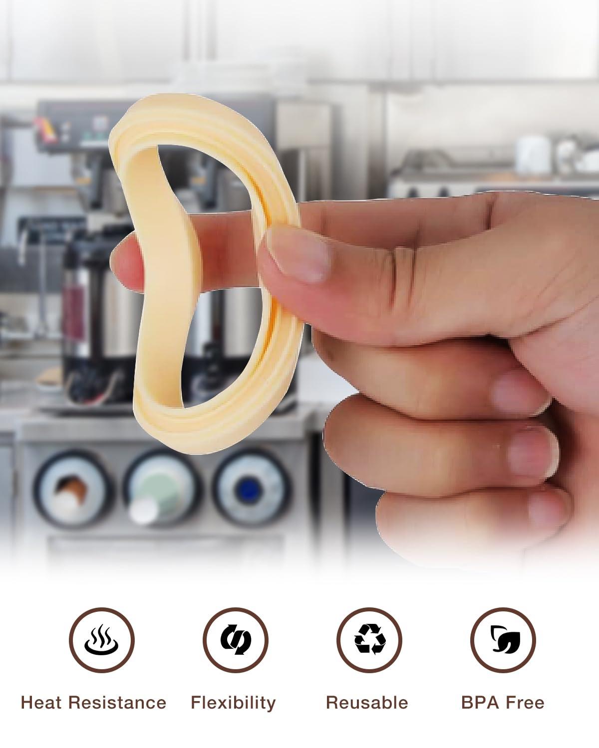 2PCS 54mm Silicone Steam Ring for Breville Espresso Machine 878/870/860/880/810/840/450/500 and Sage 880/878/875/870/810/500, Breville Espresso Machine Accessories Grouphead Gasket Replacement Part - Image 3