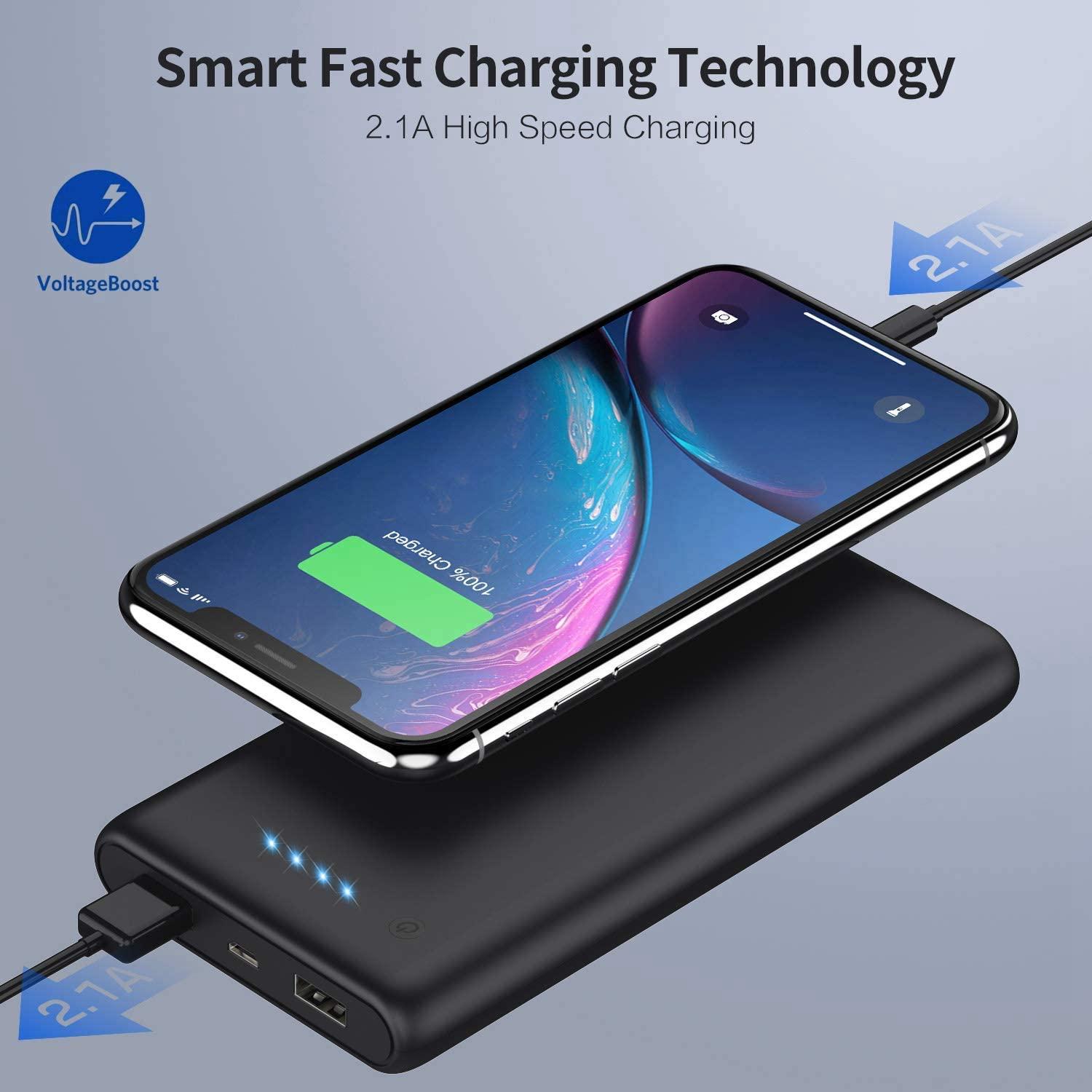Portable Charger Power Bank 26800mah,Ultra-High Capacity Safer External Cell Phone Battery Pack,2 USB Output High Speed Charging Power bank Compatible with iPhone 16/15/14/13/12 Galaxy Android LG etc - Image 6