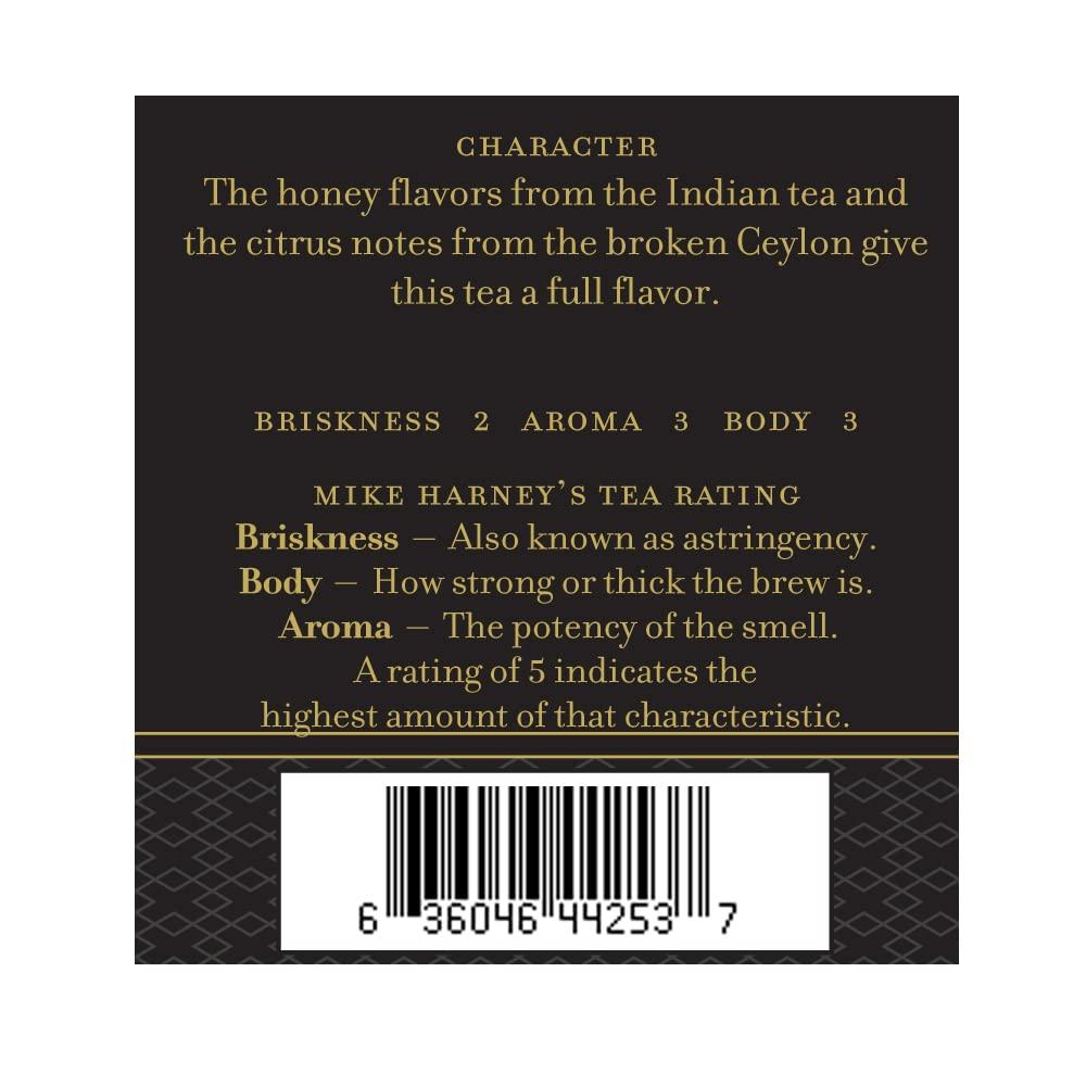 Harney & Sons Ceylon & India Tea| 4oz Tin, Loose Leaf Tea, also known as Orange Pekoe - Image 4