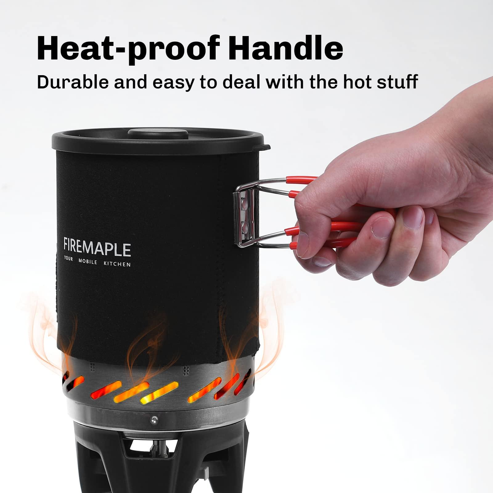 Fire-Maple "Fixed Star 1" Backpacking and Camping Stove System | Outdoor Propane Cooking Gear | Portable Pot/Jet Burner Set | Ideal for Hiking, Trekking, Fishing, Hunting Trips and Emergency Use - Image 6