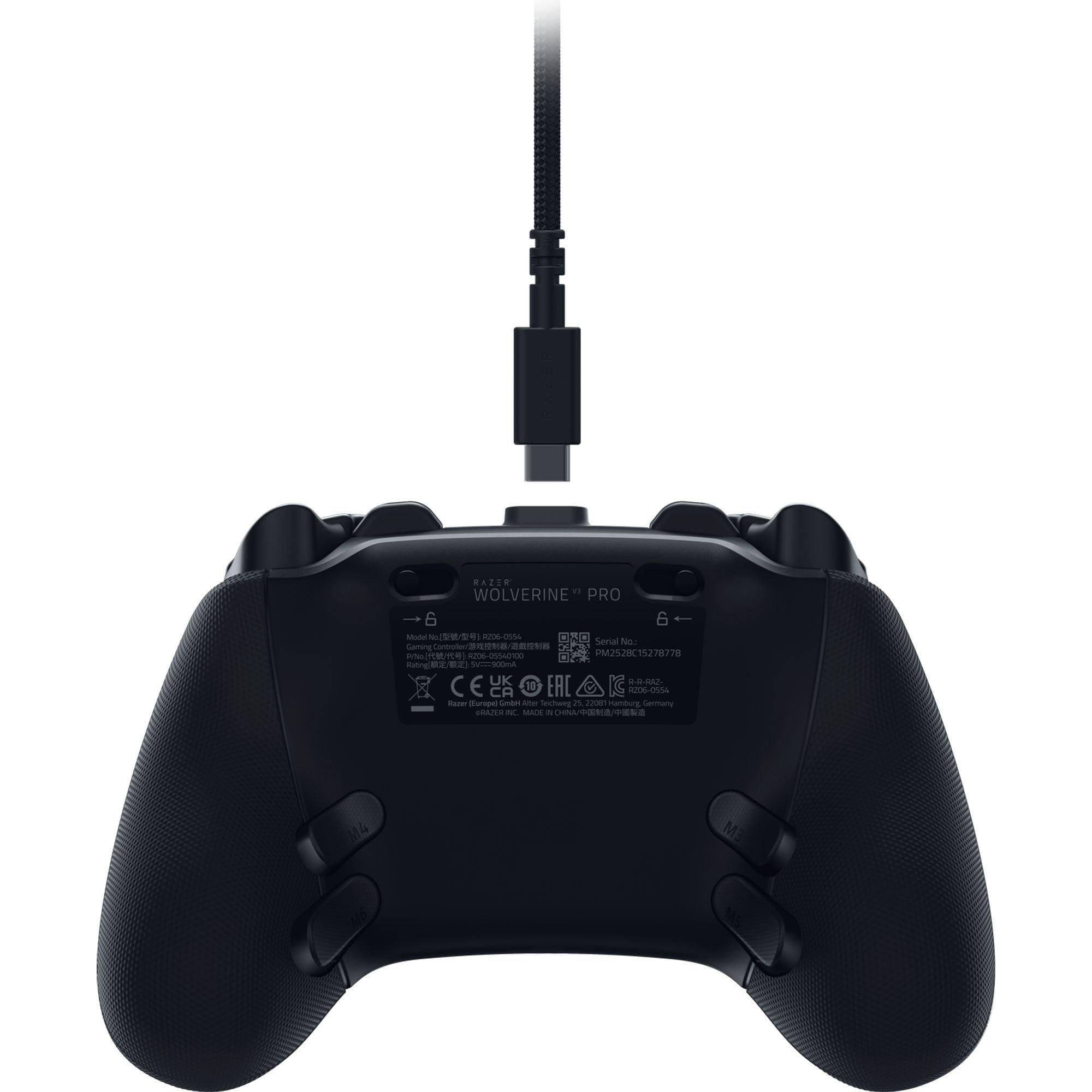 Razer Wolverine V3 Pro Wireless Gaming Controller: Licensed for Xbox Series X|S, Xbox One, Windows PC - 6 Remappable Buttons - Fast Triggers - Customizable Thumbsticks - Wired Tournament Mode - Black - Image 14
