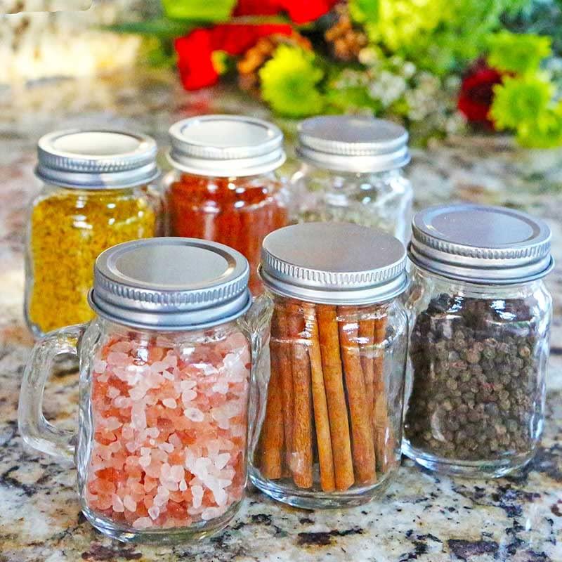 36PCS 12 oz. Large Glass Jars with Lids and Handles, Kate Aspen Mason Jars Mugs, Wide Mouth Drinking Glass and DIY Favor Decor for Wedding, Bridal Shower, Baby Shower Party - Image 3