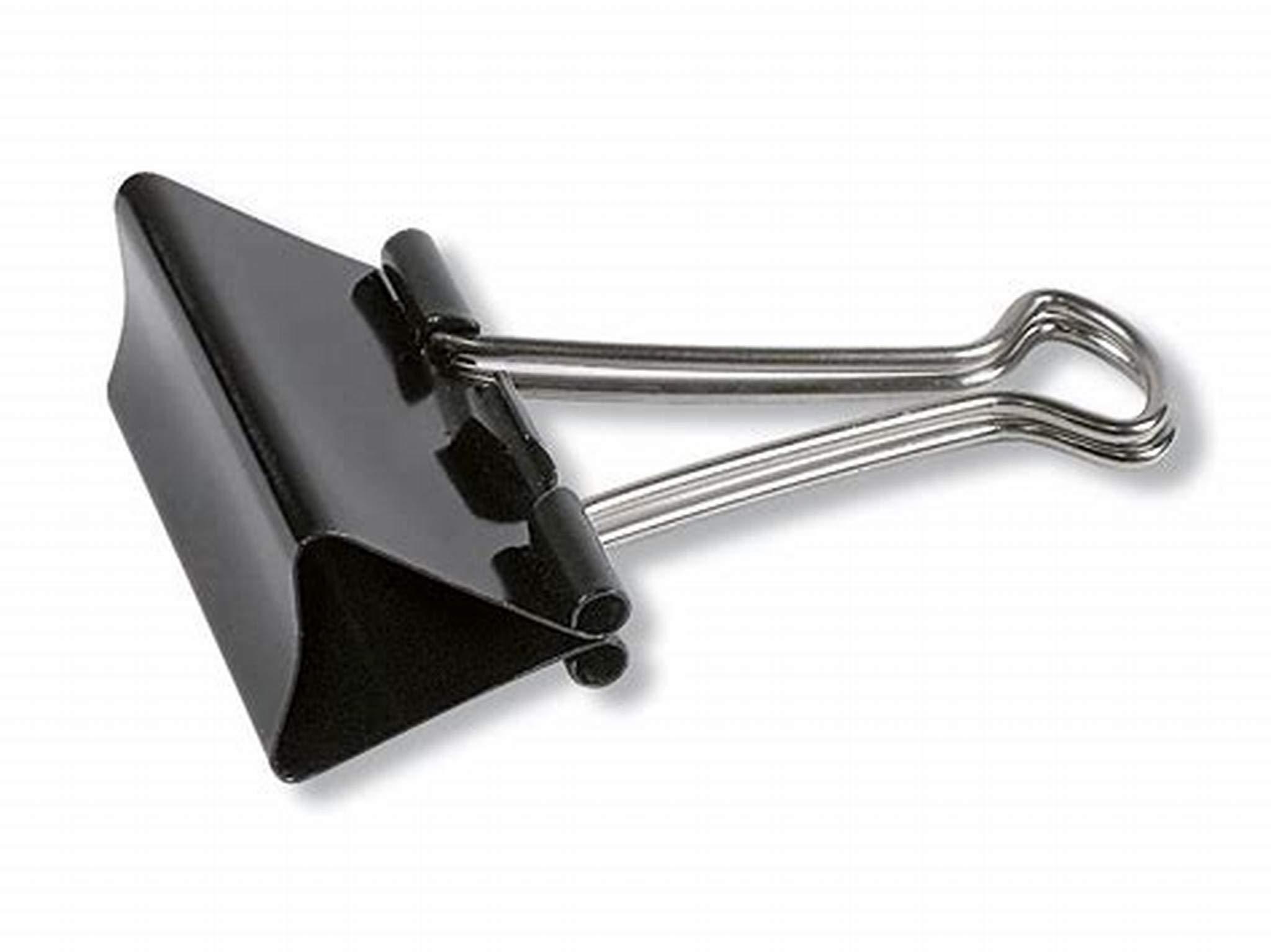 KTOJOY Extra Large Binder Clips (36 Pack) 2 Inch, Big Paper Clamps for Office Supplies, Black - Image 6