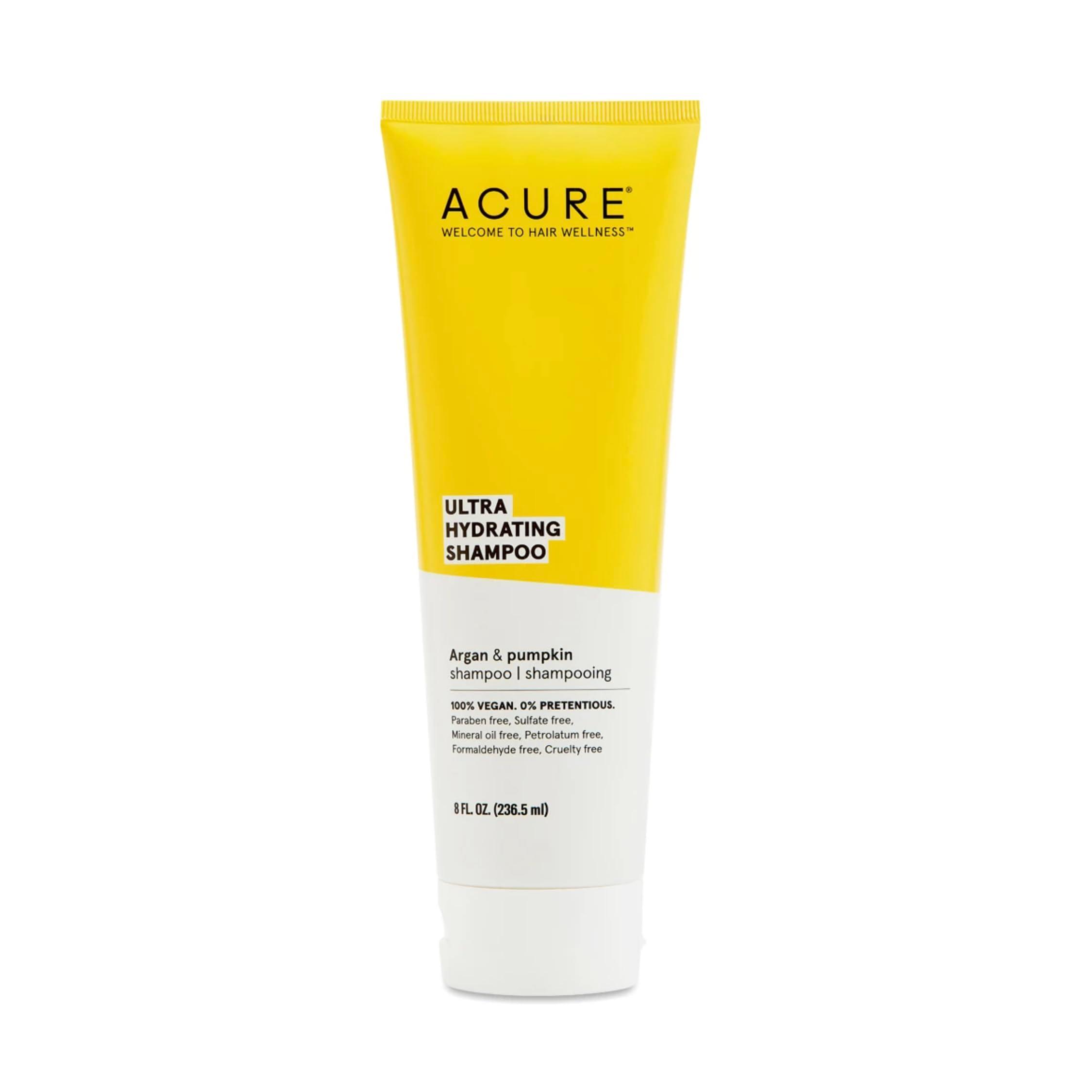 Acure Ultra Hydrating Shampoo – Deep Moisture & Nourishing Formula for Dry, Dehydrated Hair, Restores Hydration, Vegan, Sulfate & Paraben-Free, 8 Fl Oz - Image 1