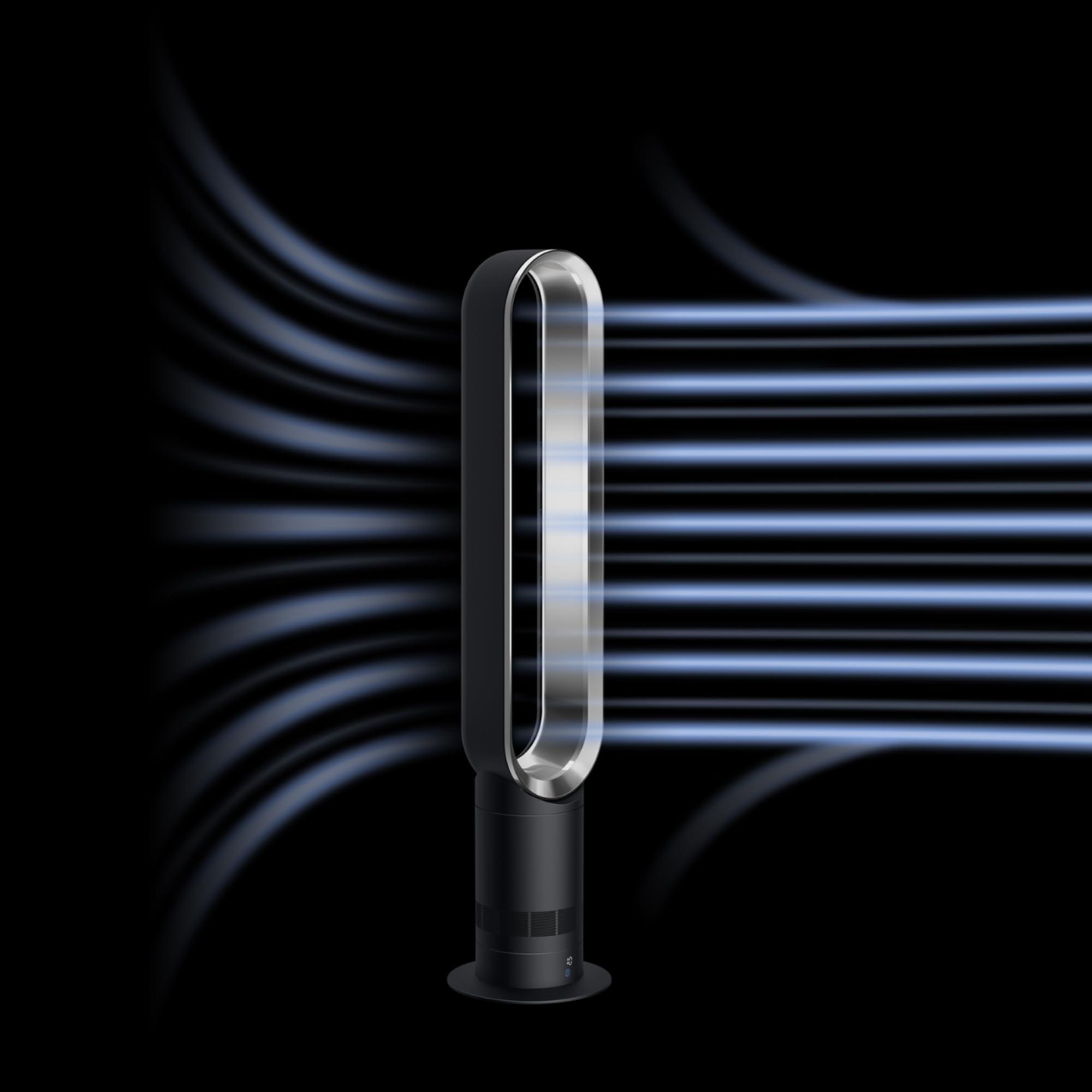 Dyson Cool AM07 Air Multiplier Bladeless Tower Fan, Iron/Blue - Image 4