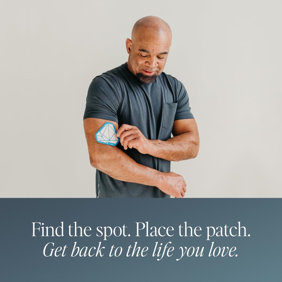Signal Relief Patch - Reusable Patch for Knee, Leg and Back - Pack of 2 - Image 7