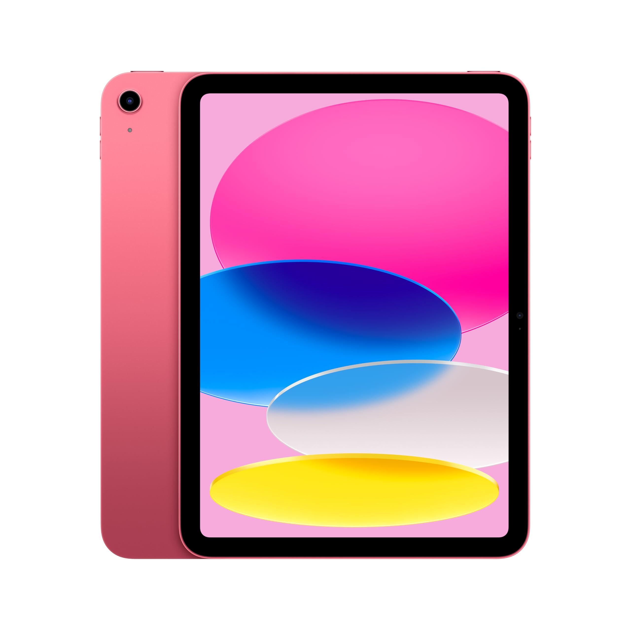 Apple iPad 11-inch: A16 chip, 11-inch Model, Liquid Retina Display, 256GB, Wi-Fi 6, 12MP Front/12MP Back Camera, Touch ID, All-Day Battery Life — Pink