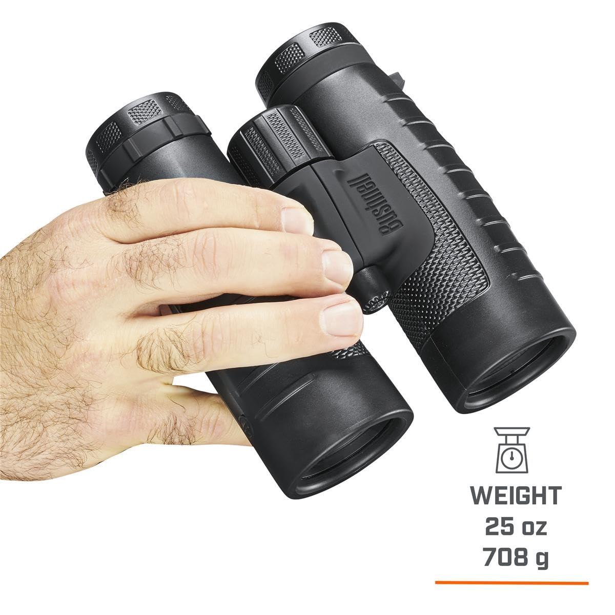 Bushnell 10x42mm Trophy XLT: Versatile Waterproof Binoculars for Adults, Cruise Ship, Tactical, and Bird Watching Essentials with 6.2 Angle of View, Black - Image 4