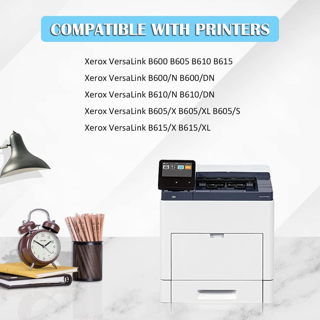 ASEKER Remanufactured B600 B605 B610 B615 Toner Cartridge10300 Pages for Xerox VersaLink B600 B605 B610 B615 Laser Printers 106R03940 Standards Capacity Black - Image 2