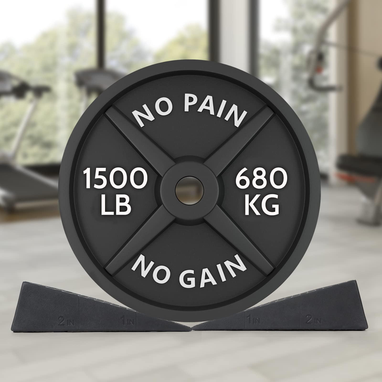 Squat Wedge – Slant Board for Squats Non-Slip Squat Wedge Blocks Improve Squat and Strength Performance Calf Stretcher for Physical Therapy Foot Stretcher - Image 7