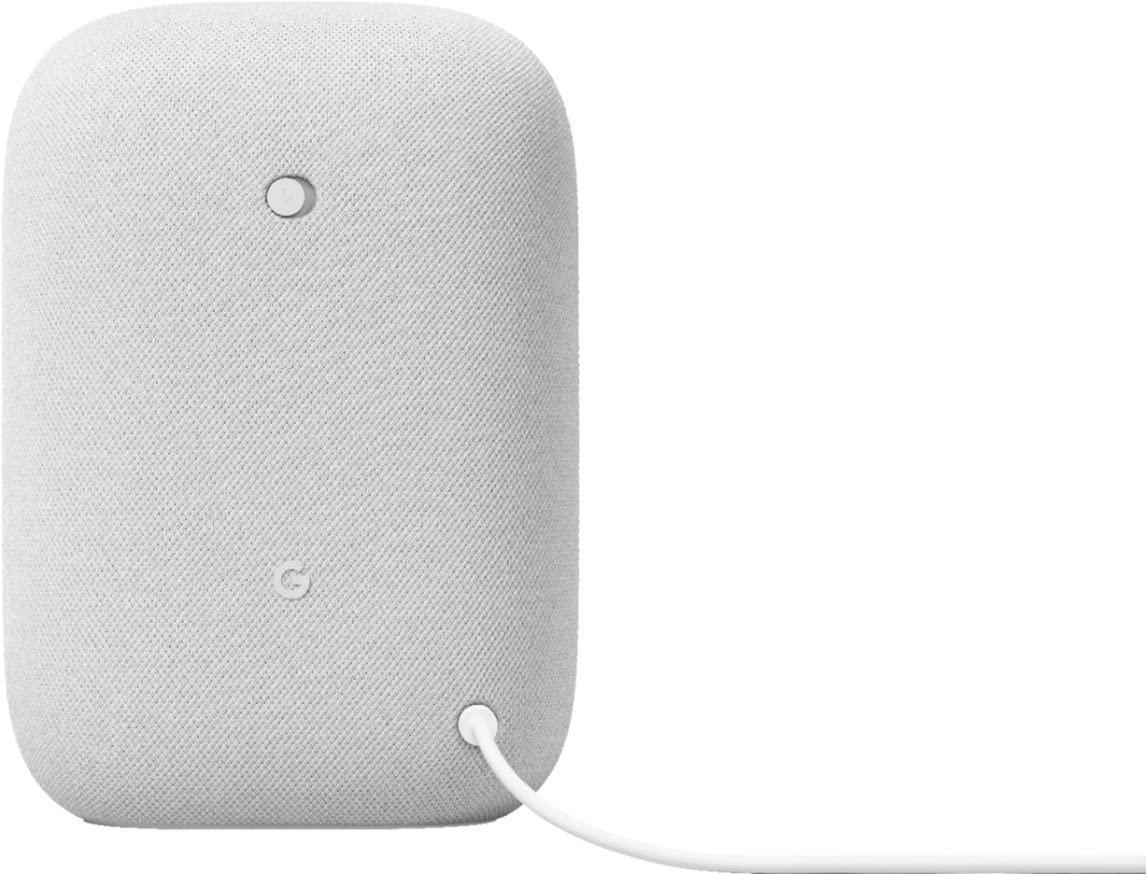 Google Audio Bluetooth Speaker - Wireless Music Streaming, Powerful Sound, Assistant Built-in, Wi-Fi and Bluetooth Connectivity, Smart Home Control, Stereo Pairing (Chalk) - Image 4
