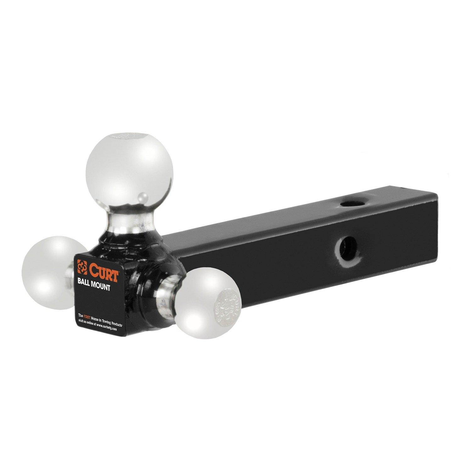 CURT 45001 Multi-Ball Trailer Hitch Ball Mount, 1-7/8, 2, 2-5/16-Inch Balls, Fits 2-Inch Receiver, 10,000 lbs - Image 6