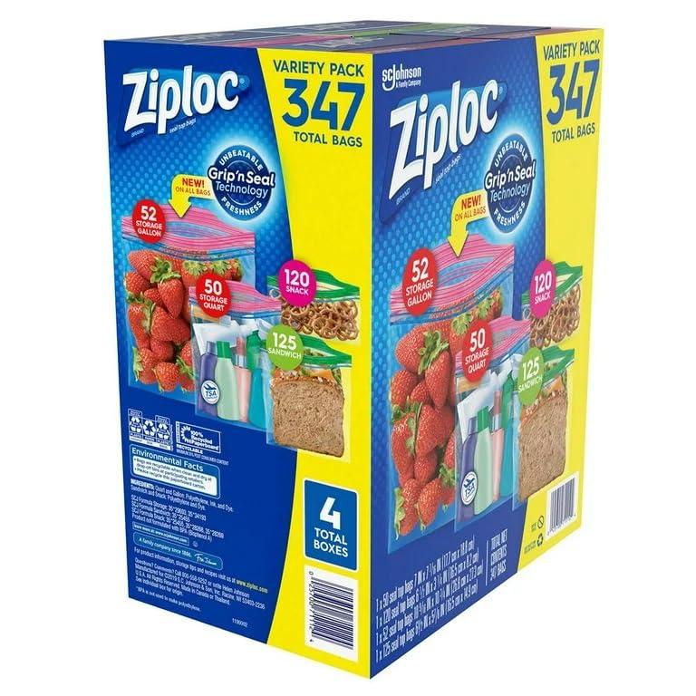 Ziploc Variety Total Bags, 347 Pack - Image 2