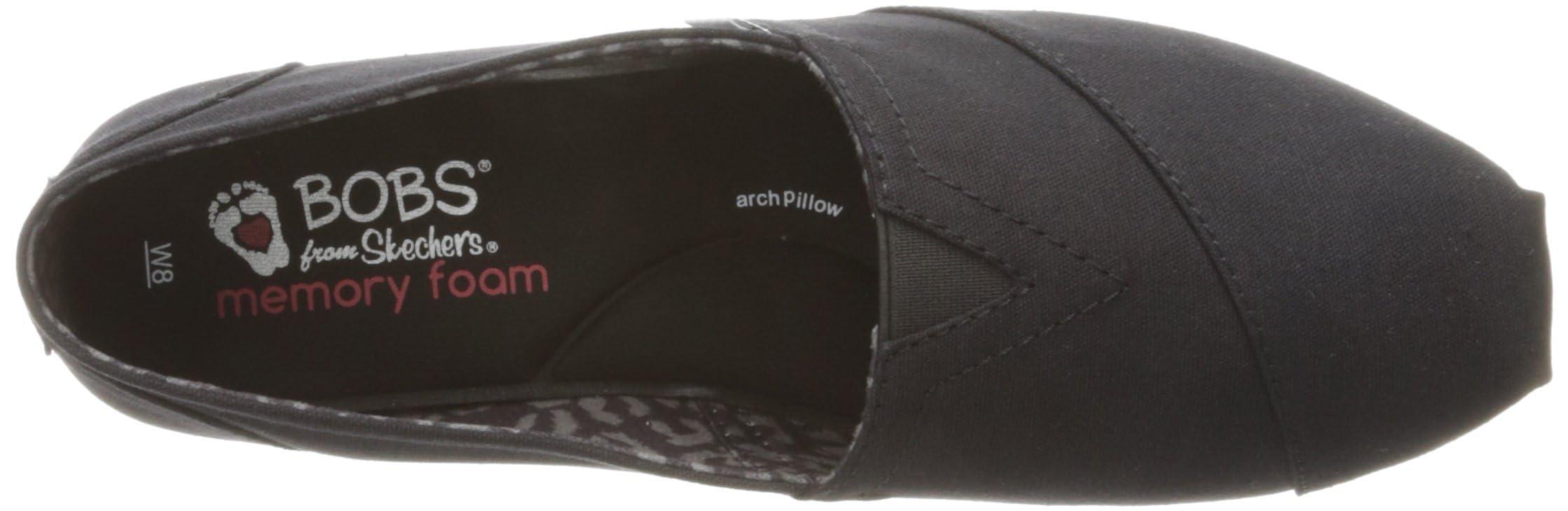 Skechers Women's Bobs Plush-Peace & Love Ballet Flat - Image 5