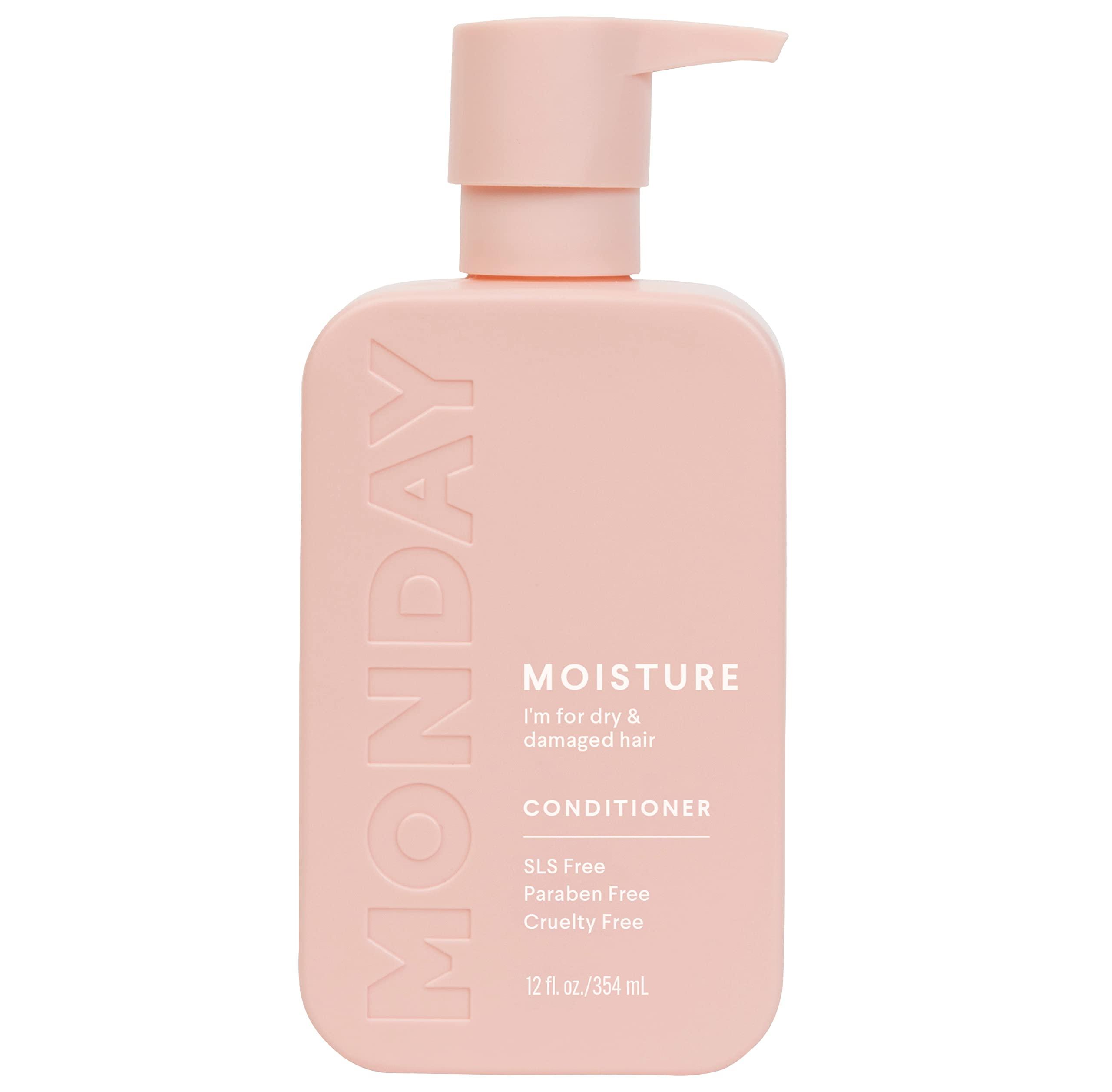 MONDAY HAIRCARE MOISTURE Conditioner with Hyaluronic Acid, Coconut Oil & Shea Butter for Dry & Dull Hair 354 mL
