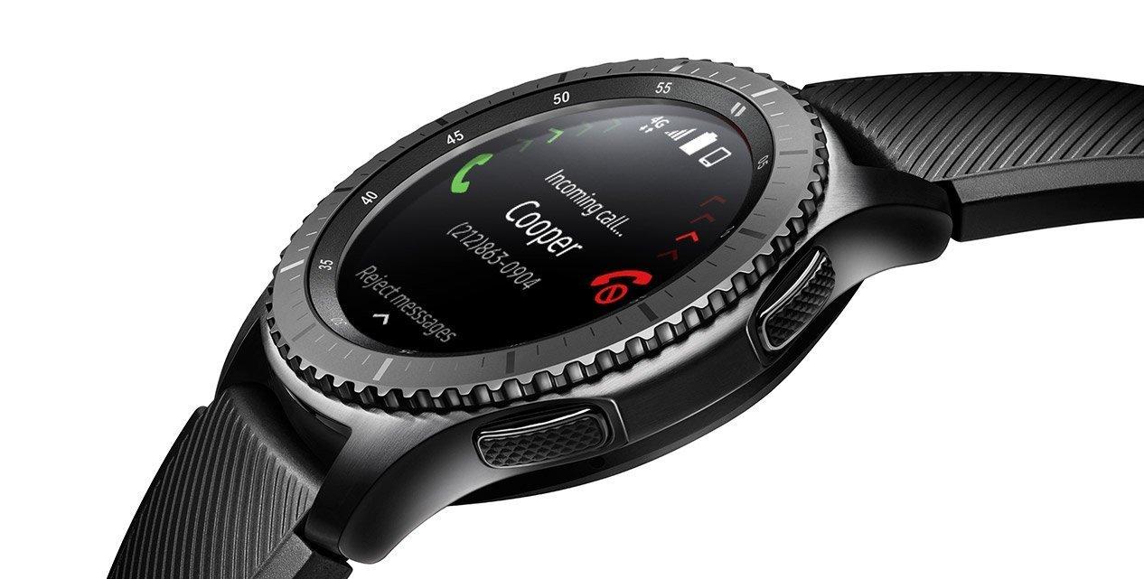 SAMSUNG GEAR S3 FRONTIER Smartwatch 46MM - Dark Gray (Renewed) - Image 7