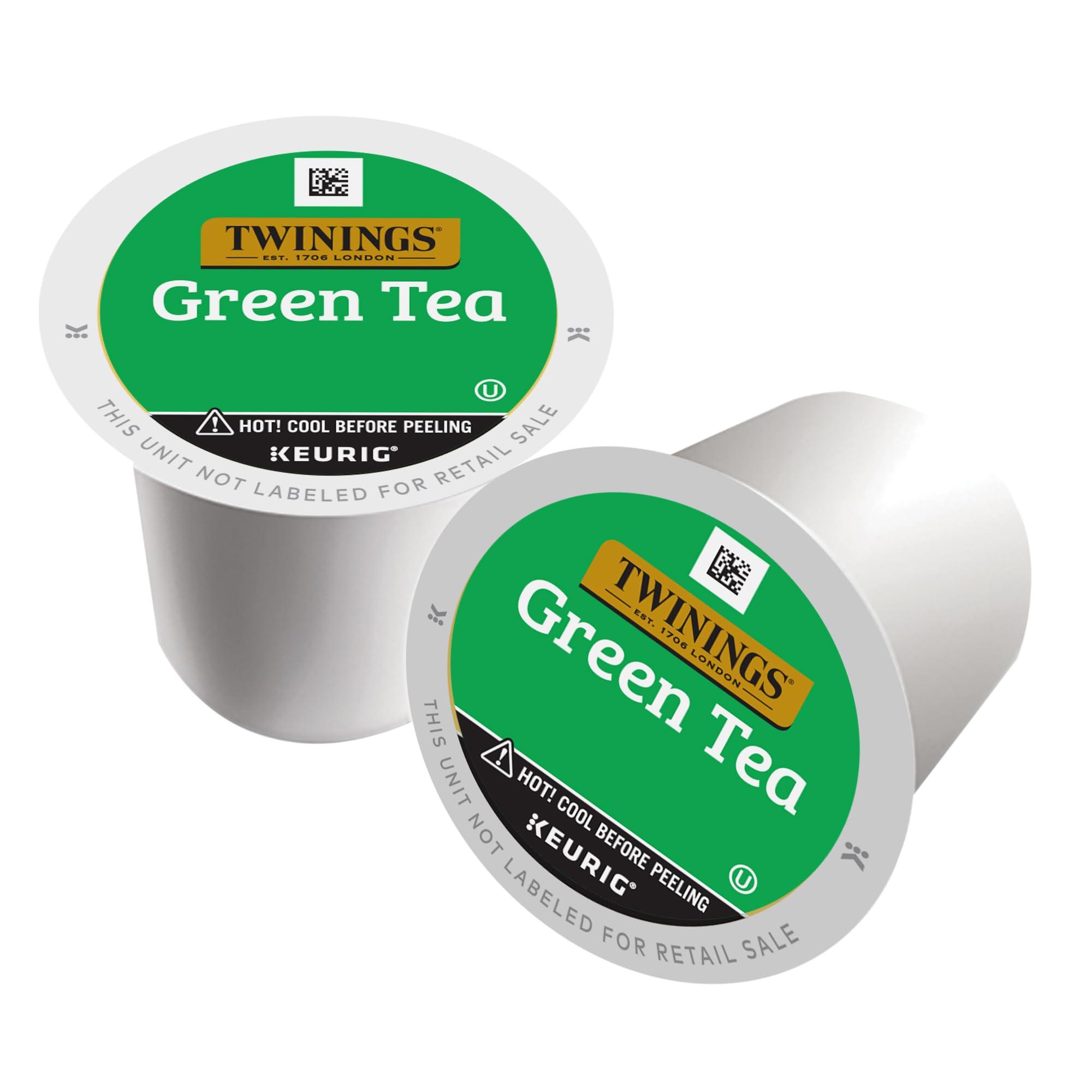 Twinings Pure Green Tea K-Cup Pods for Keurig, 24 Count (Pack of 1), Smooth Flavour, Enticing Aroma, Caffeinated, Enjoy Hot or Iced - Image 2