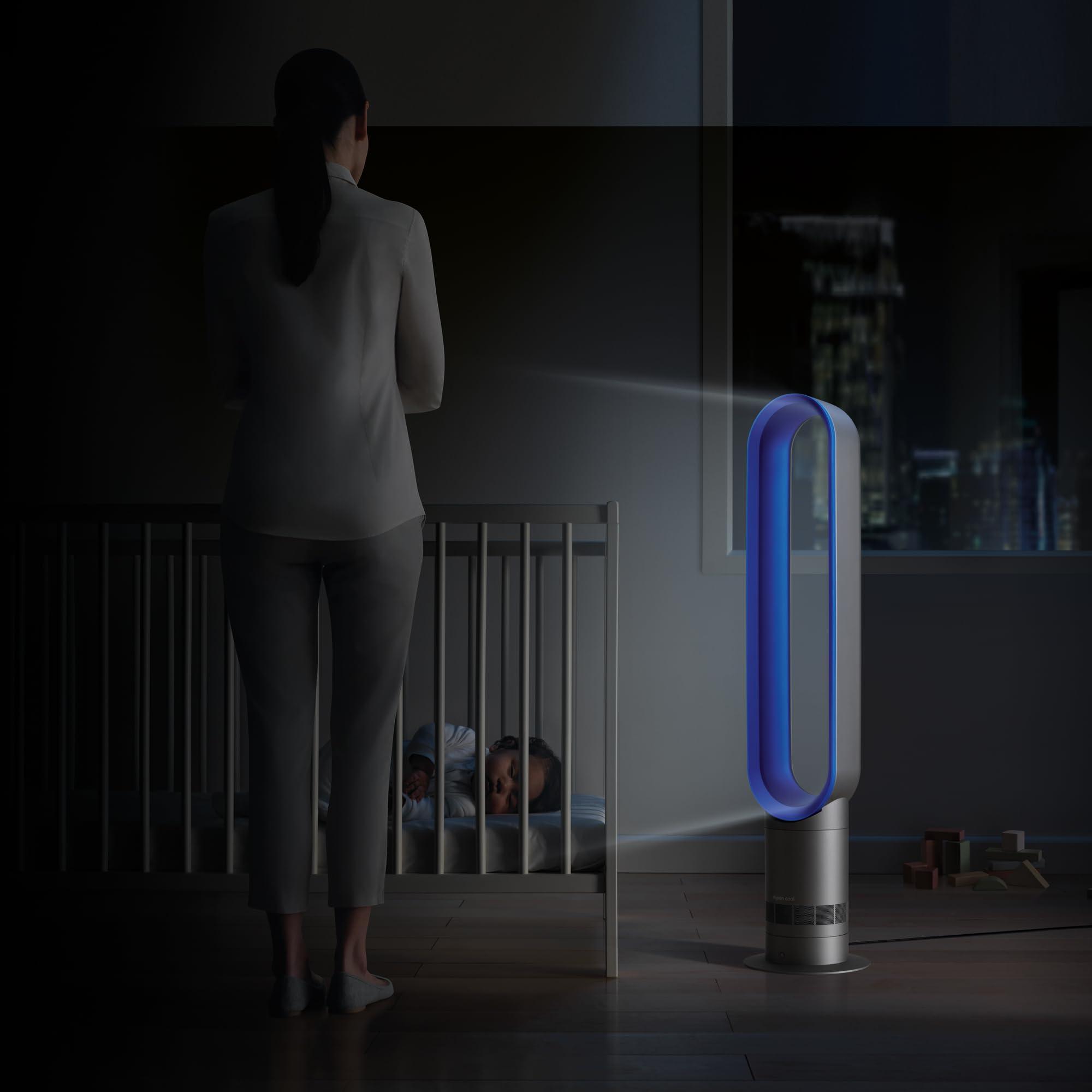 Dyson Cool AM07 Air Multiplier Bladeless Tower Fan, Iron/Blue - Image 5