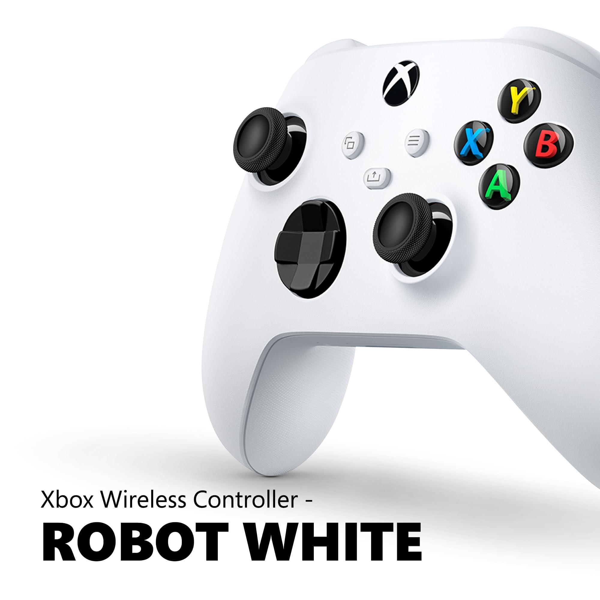 Xbox Core Wireless Gaming Controller – Robot White– X|S, One, Windows PC, Android, and iOS - Image 2