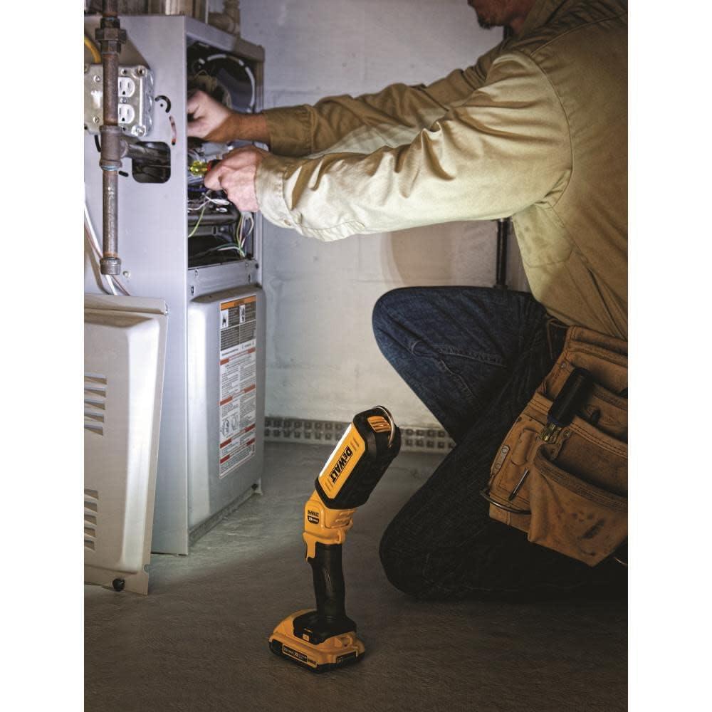 DEWALT 20V MAX LED Work Light, Rechargeable Flashlight, Pivoting Head, Bare Tool Only (DCL050) - Image 3