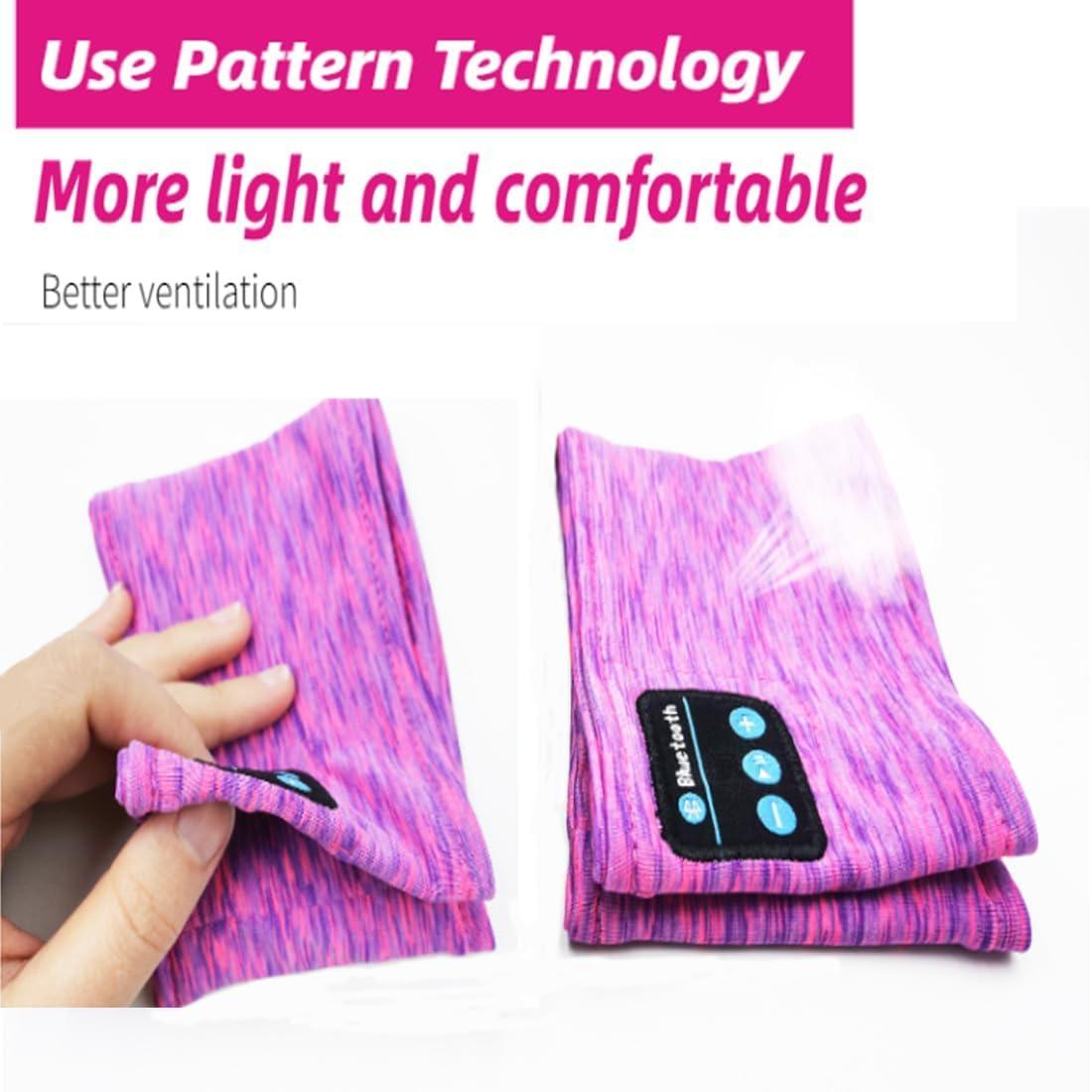 SANNWEEN Bluetooth Headband for Sleeping Side Sleepers - Wireless Adjustable Headphones for Women - Image 6