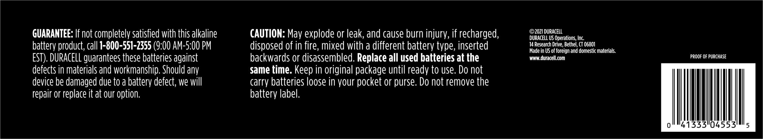 Duracell Coppertop D Batteries, 10 Count (1 Pack), D Battery with Long-lasting Power, All-Purpose Alkaline Battery for Household and Office Devices - Image 2