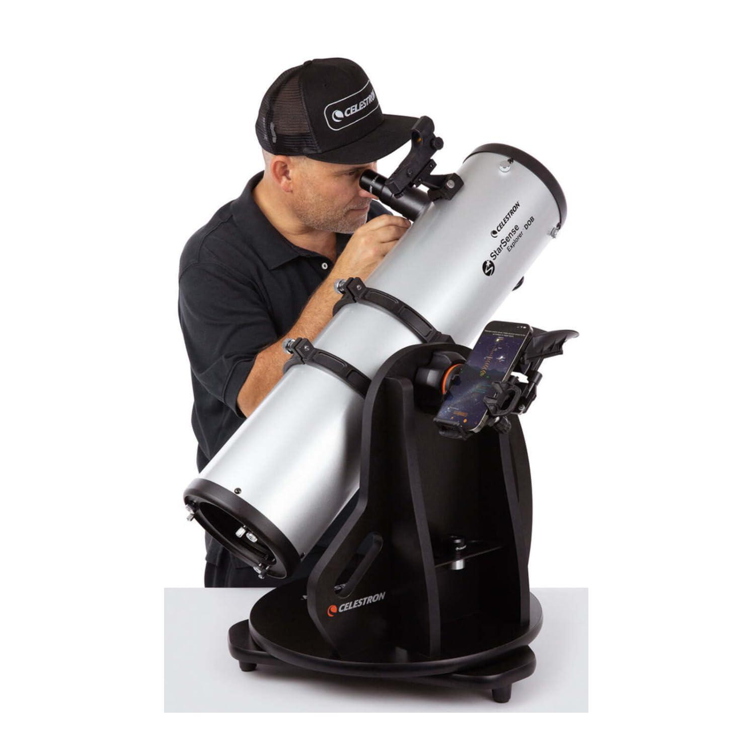 Celestron 22482 StarSense Explorer 150mm Tabletop Dobsonian Smartphone App-Enabled Telescope Works with StarSense App to Help You Find Nebulae, Planets & More – iPhone/Android Compatible - Image 4