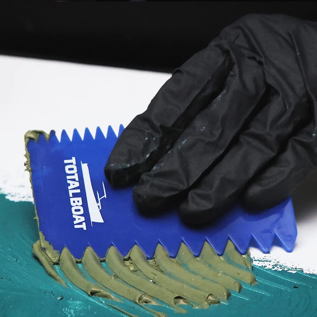 TotalBoat Flexible Resin Spreaders Set - Reusable Scrapers for Epoxy, Fillers, Putty, Caulk, Spackling Paste, Polyester Resin and Adhesives - Image 4
