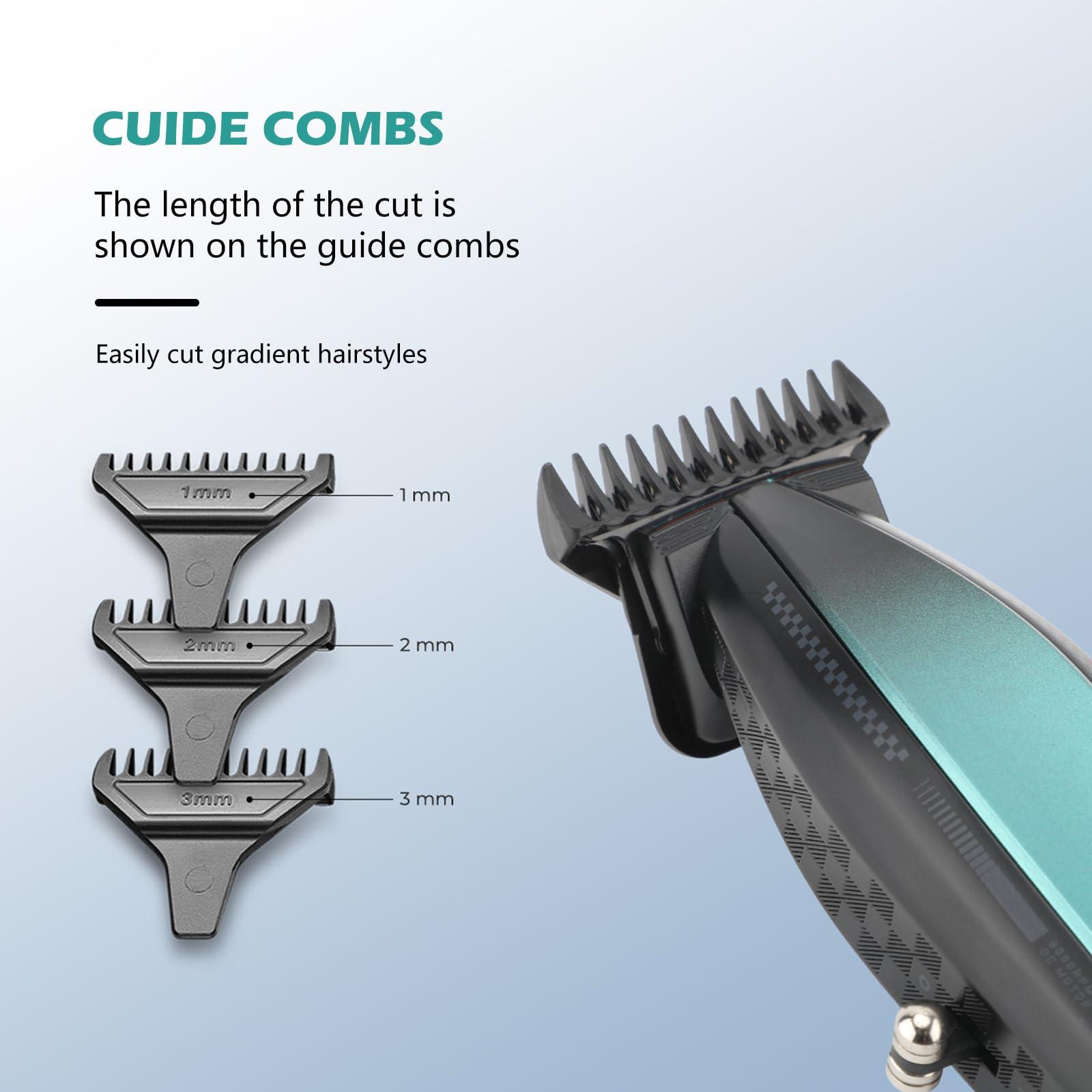 VGR 992 Professional Hair Trimmer for Men Versatile Cordless Zero Gapped Line Up Clipper for Beard Hair T Blade Detailer Outliner Barber Trimmer Metal Body 9000 RPM Rechargeable 240-Minute Run Time - Image 3