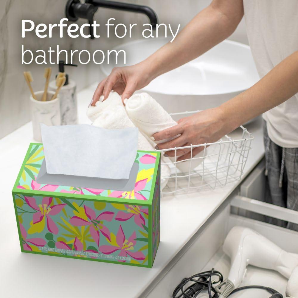 Kleenex Disposable Paper Hand Towels, 6 Boxes, 60 Tissues per Box (360 Total Tissues), Packaging May Vary - Image 7