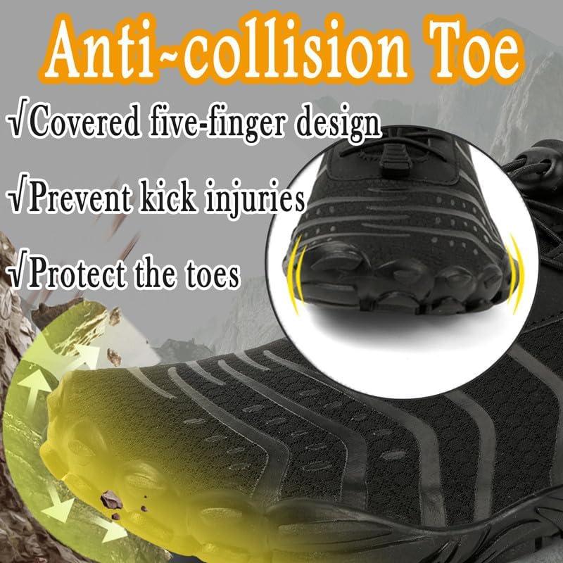 Barefoot Shoes Men Women Minimalist Shoes Zero Drop Workout Cross-Trainer Hiking Water Wide Toe Box Grounded Footwear Weightlifting Walking - Image 6