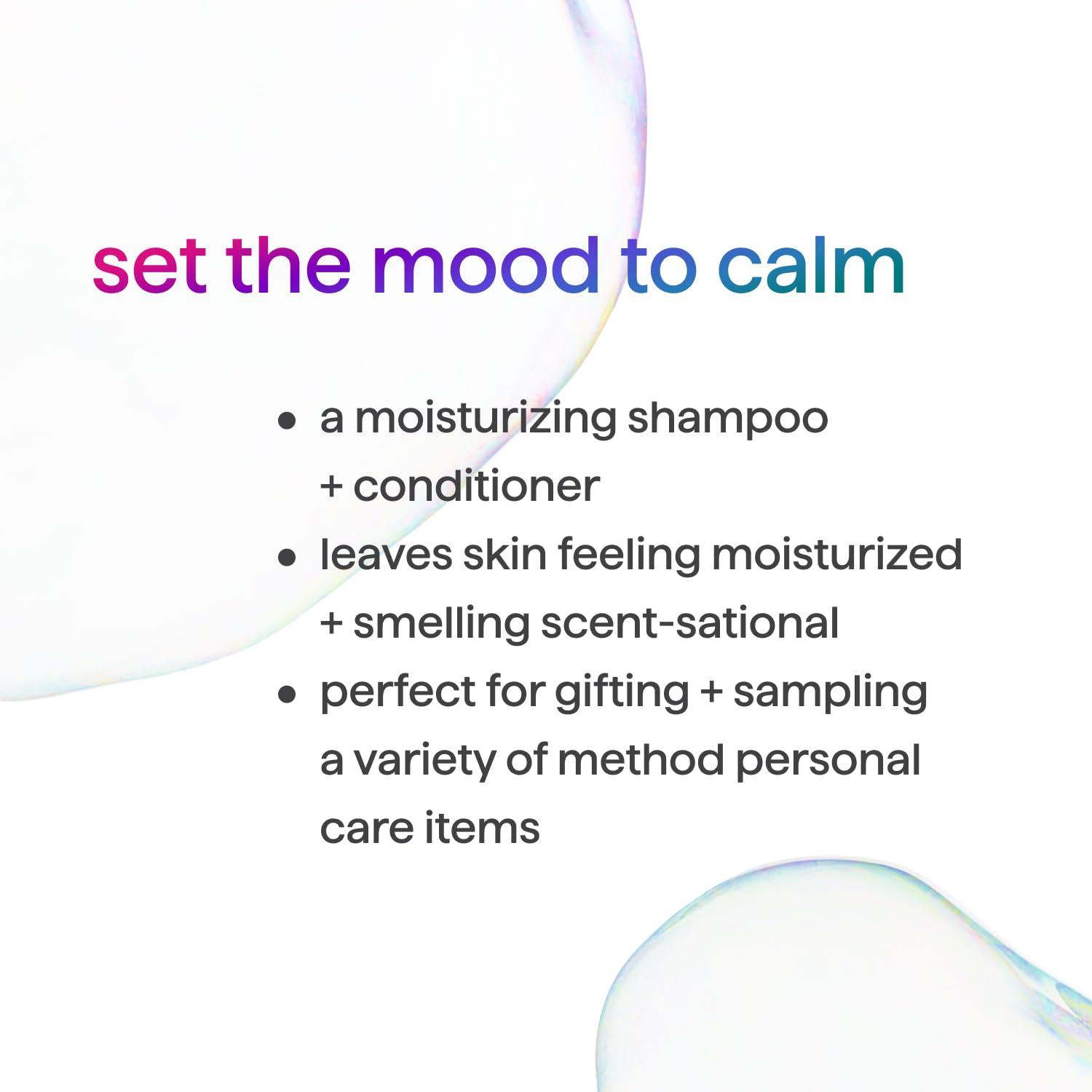 Method Body Wash and Hair Care Gift Set, Simply Nourish, 3.4 oz Travel Size Bottles - Image 4