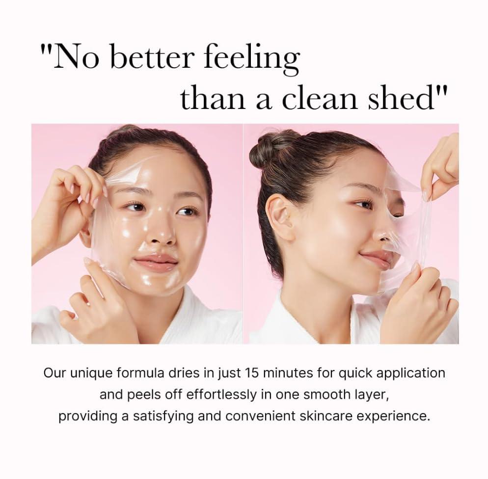 medicube Collagen Overnight Wrapping Peel Off Facial Mask Pack - Elasticity & Hydration Care, Reduces Sagging & Dullness - Hydrolyzed Collagen For Glowing Skin - Korean Skin Care, 2.53 fl.oz - Image 6