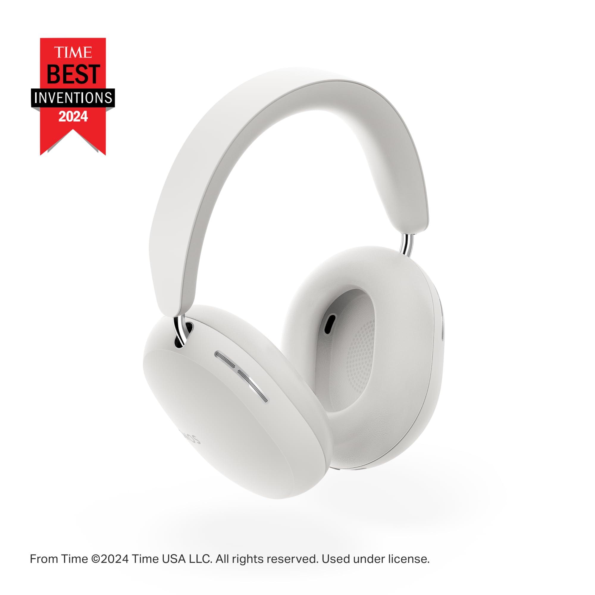 Sonos Ace | Noise Cancelling Wireless Over-Ear Headphones with Bluetooth, 30-Hour Battery Life, Spatial Audio, Dolby Atmos, Dynamic Head Tracking - White - Image 2