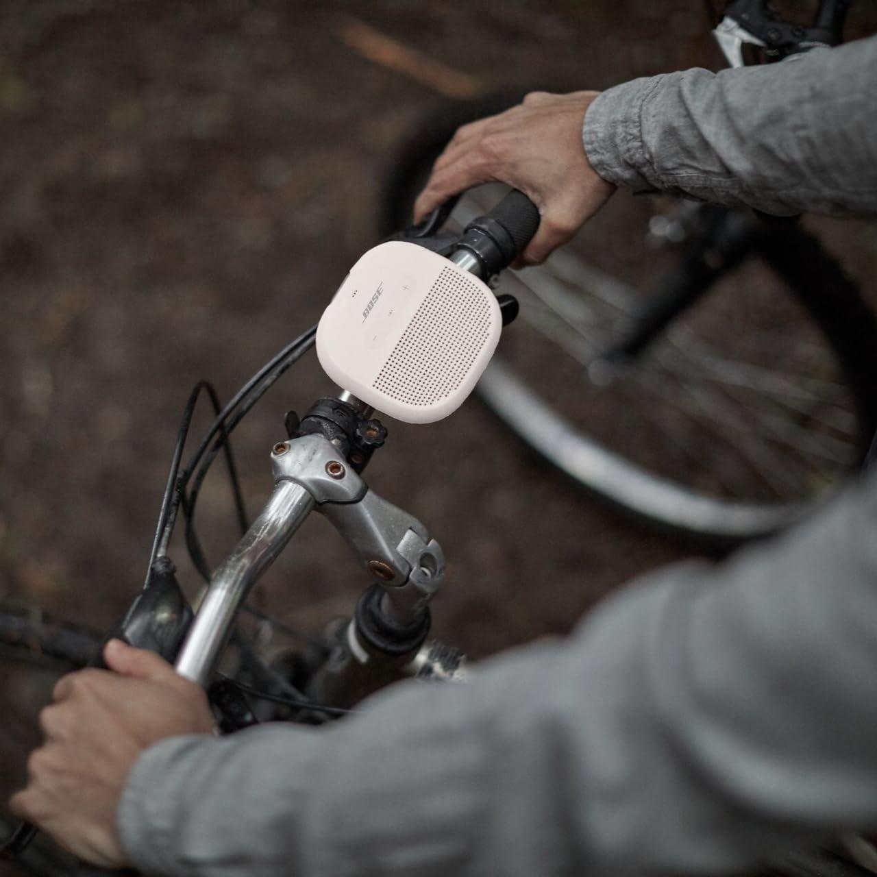 Bose SoundLink Micro Bluetooth Speaker: Small Portable Waterproof Speaker with Microphone, White Smoke - Image 4