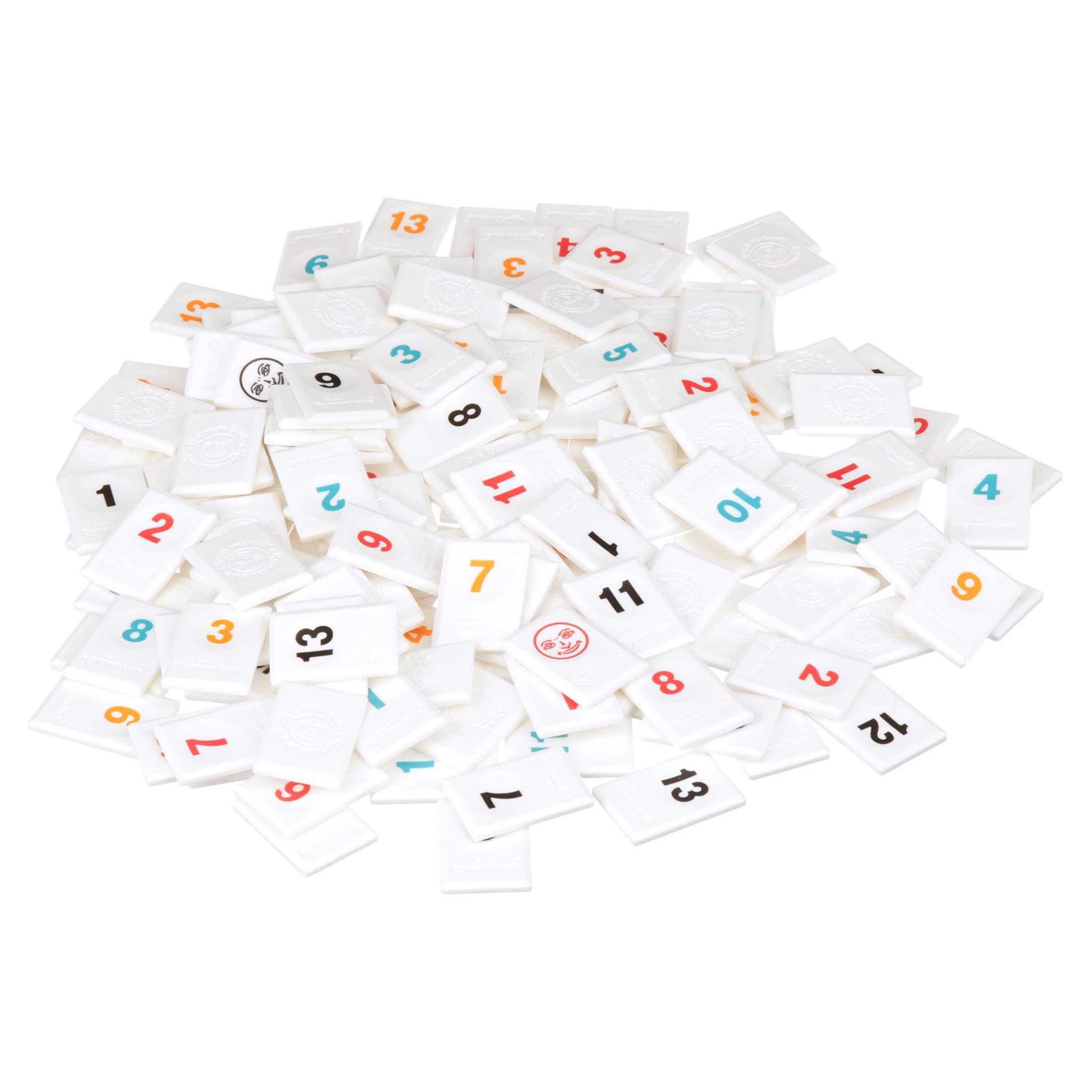 Rummikub Six Player Edition - The Classic Rummy Tile Game - More Tiles and More Players for More Fun! by Pressman , Blue - Image 3