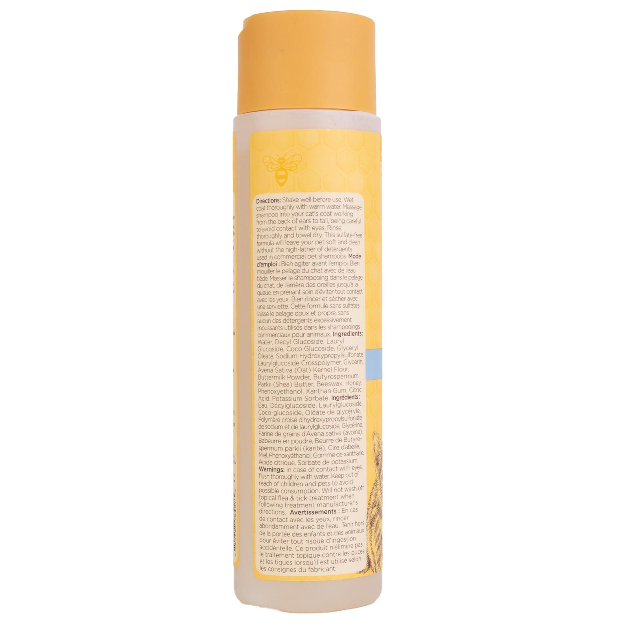 Burt's Bees for Pets Tearless Kitten Shampoo with Buttermilk, 99.3% Natural Origin Formulas, Pet Shampoo for Cats, Gentle Cat Shampoo, Cat Shampoo for Itchy Skin, 10 oz - Image 2