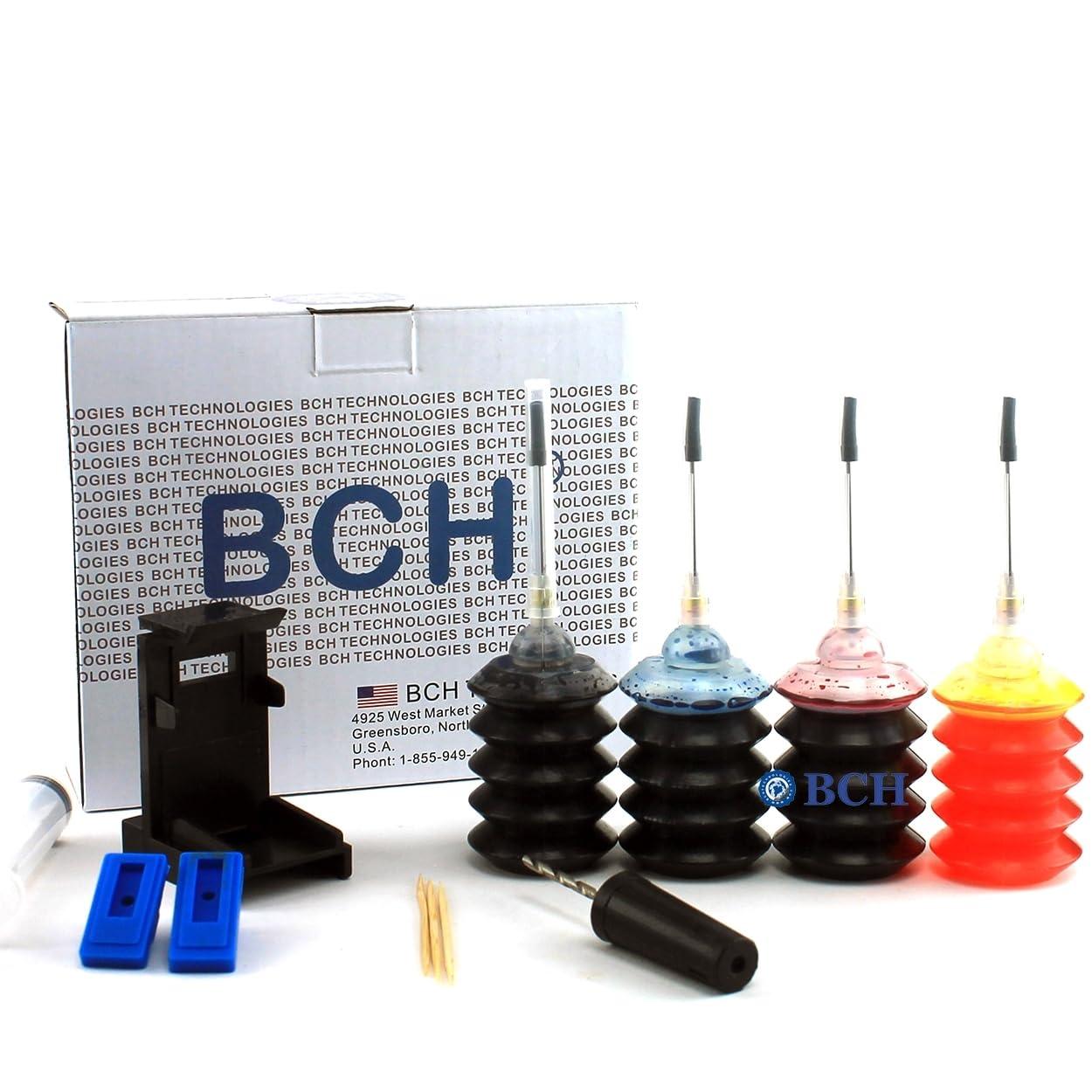 BCH Ink Refill Kit – Compatible with Select HP Ink Cartridges (67, 63, 65, 61, 64, 62, 910XL) – High-Yield Ink for Inkjet Printers – Vibrant Colors & Deep Black – Cost-Saving Printing Solution