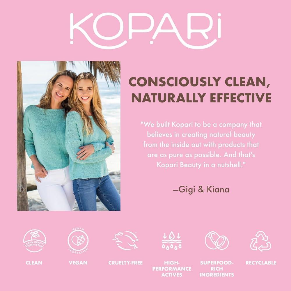 Kopari Golden Aura Body Oil with 24k Gold & Hyaluronic Acid - Hydrating Formula for Glowing Skin 3.3 oz - Image 6